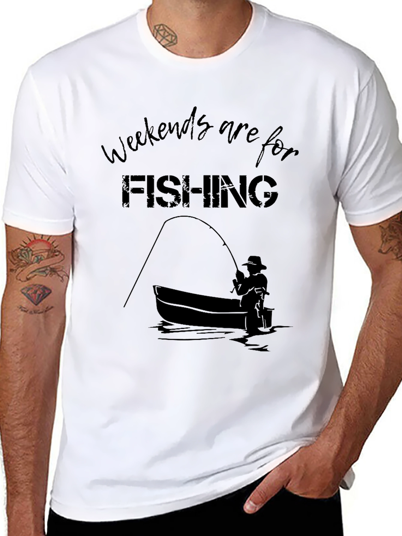 Fishing Weekend Graphic Tee