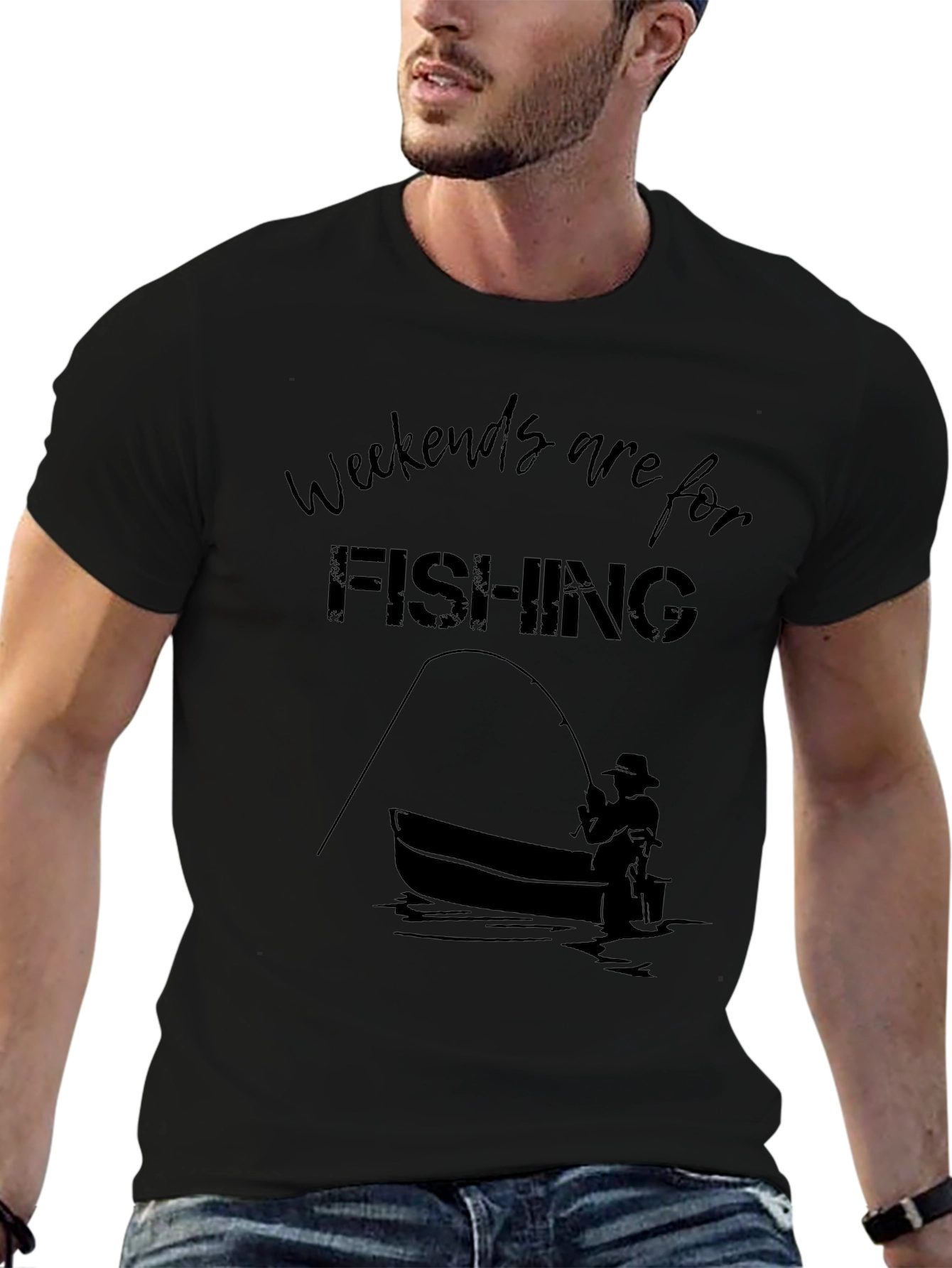 Fishing Weekend Graphic Tee
