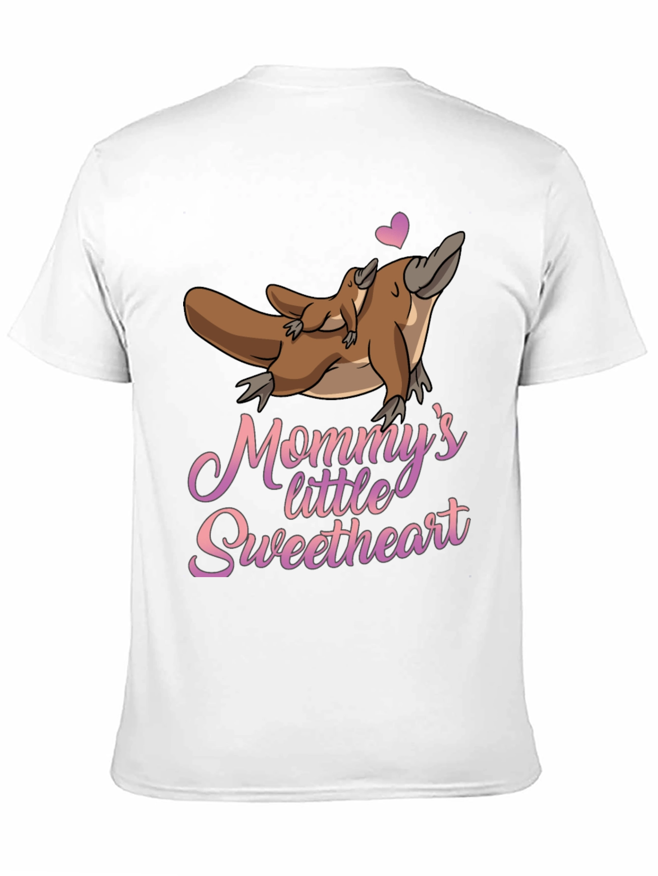Mommys Little Sweetheart Platypus T-Shirt