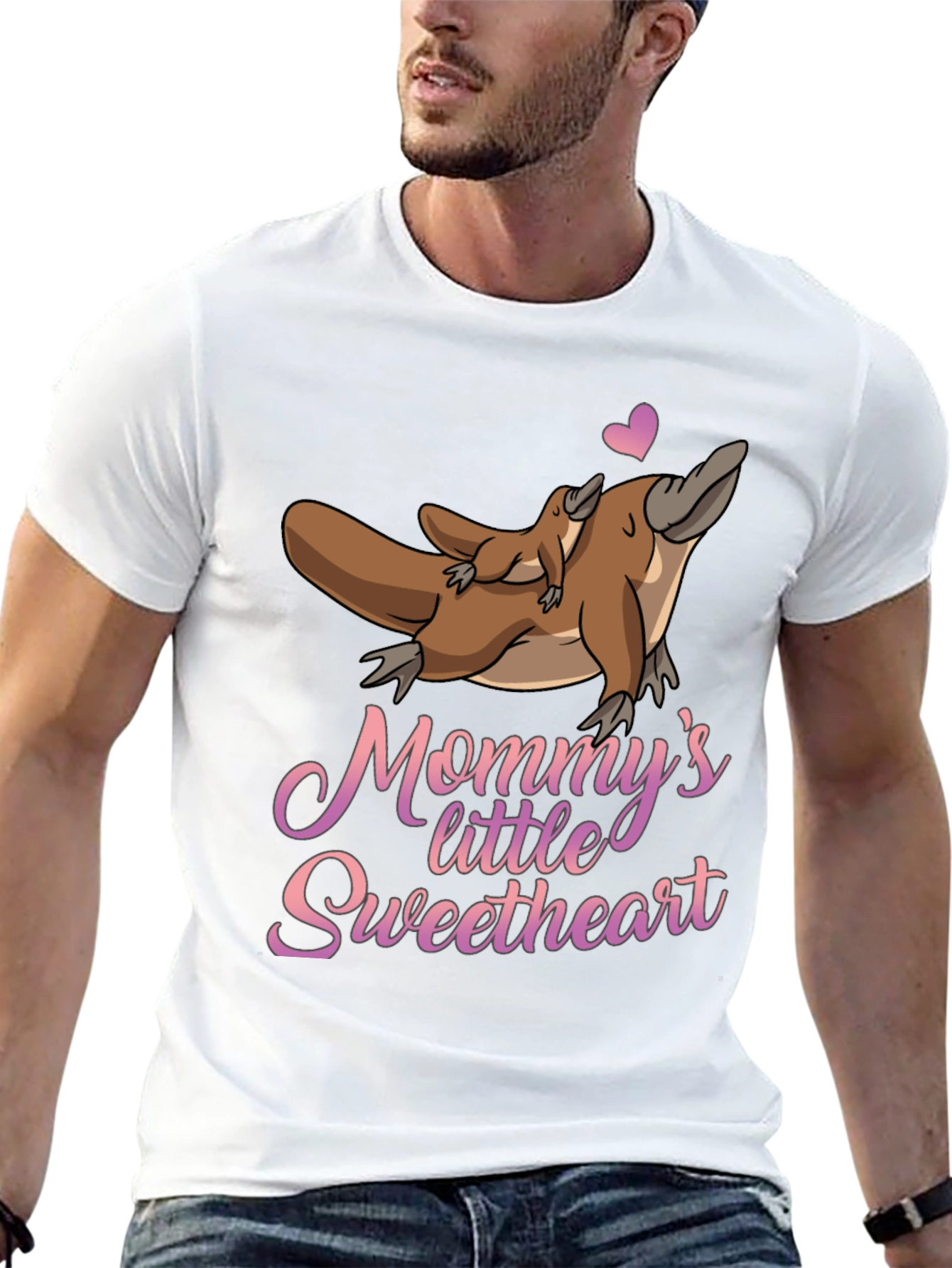 Mommys Little Sweetheart Platypus T-Shirt