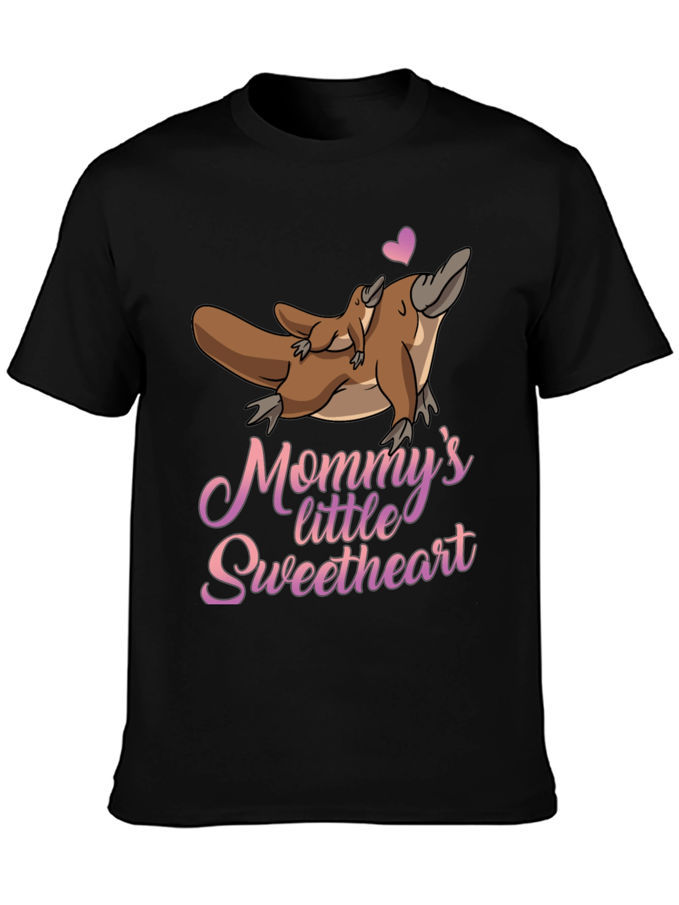 Mommys Little Sweetheart Platypus T-Shirt