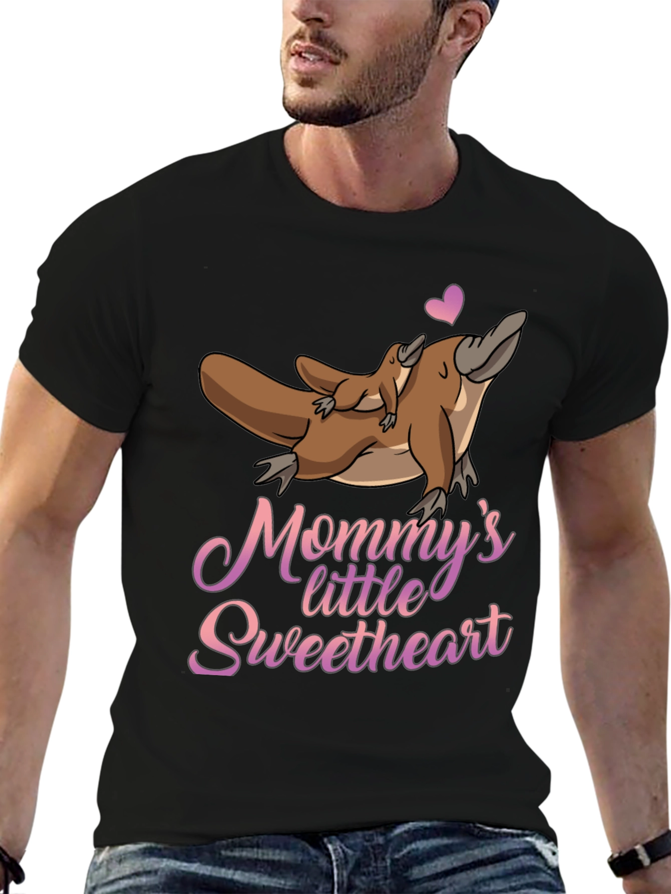 Mommys Little Sweetheart Platypus T-Shirt