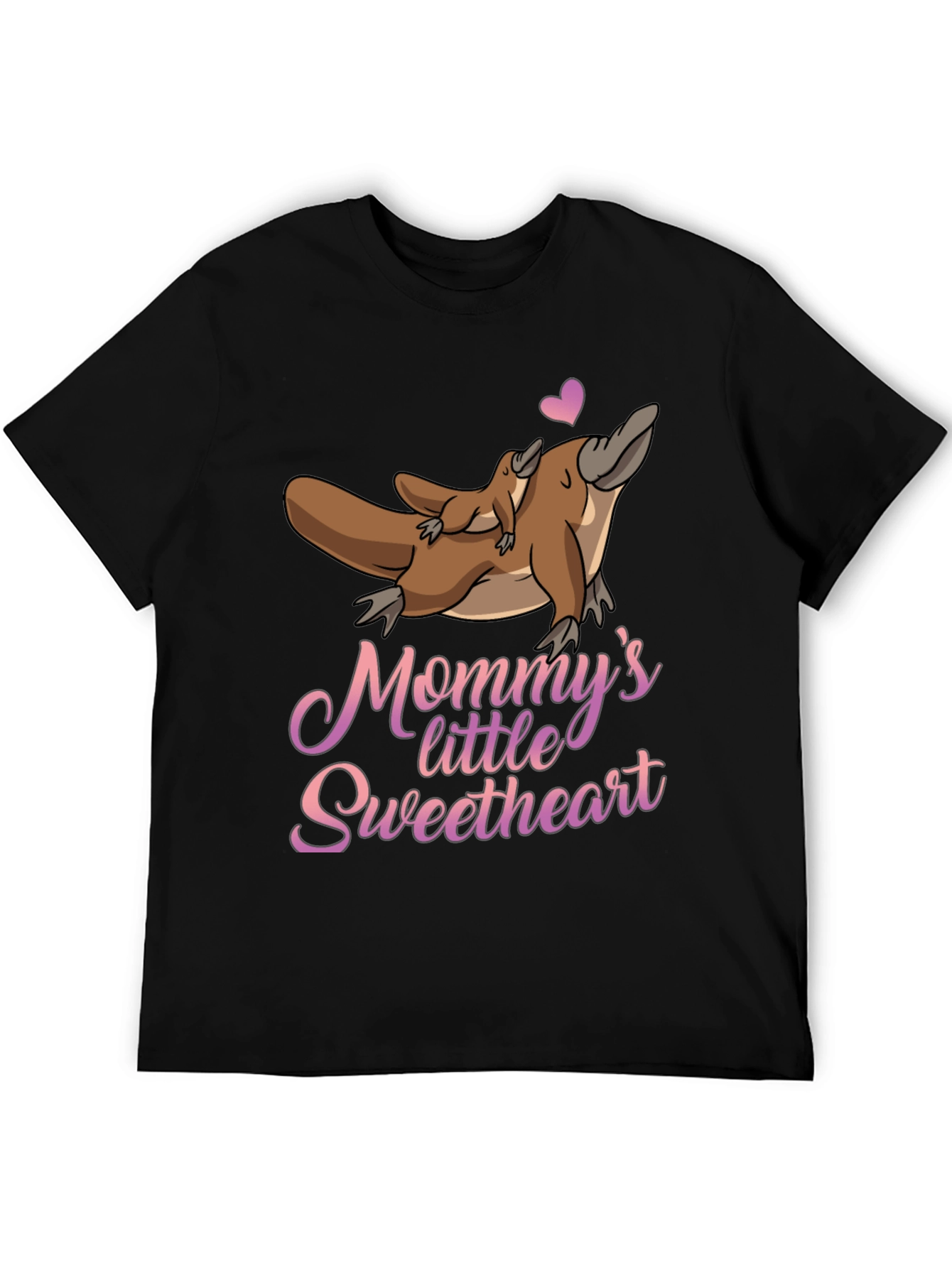 Mommys Little Sweetheart Platypus T-Shirt