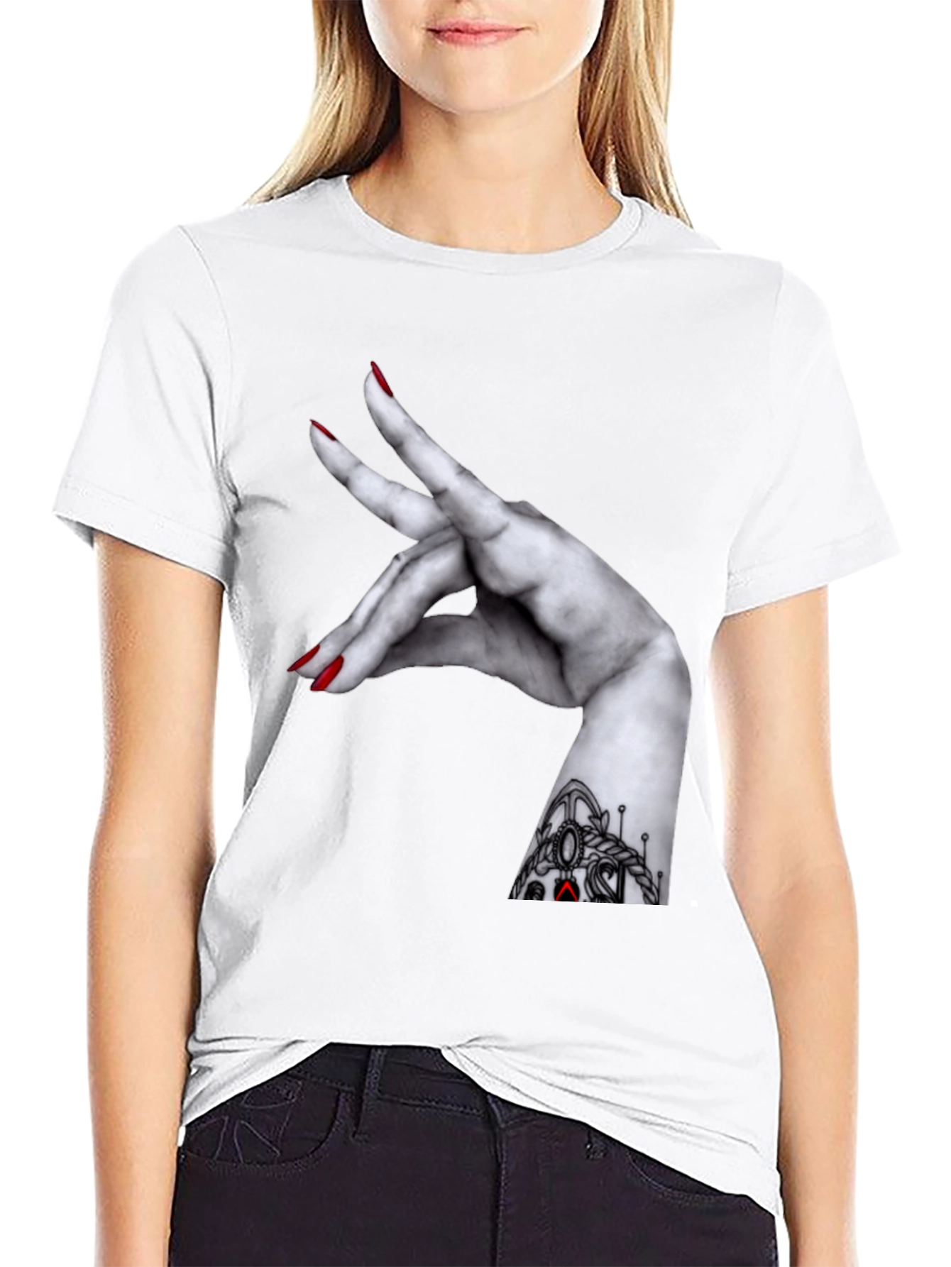 Tattoo Hand Graphic Tee