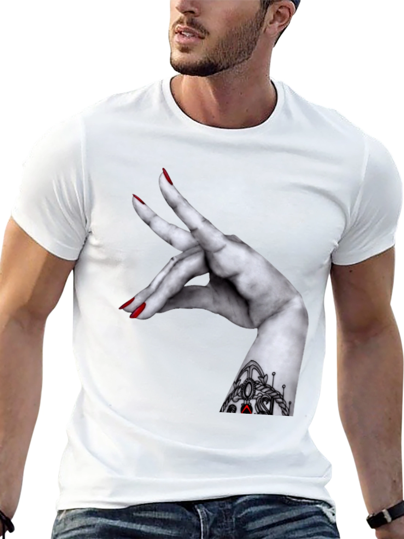 Tattoo Hand Graphic Tee