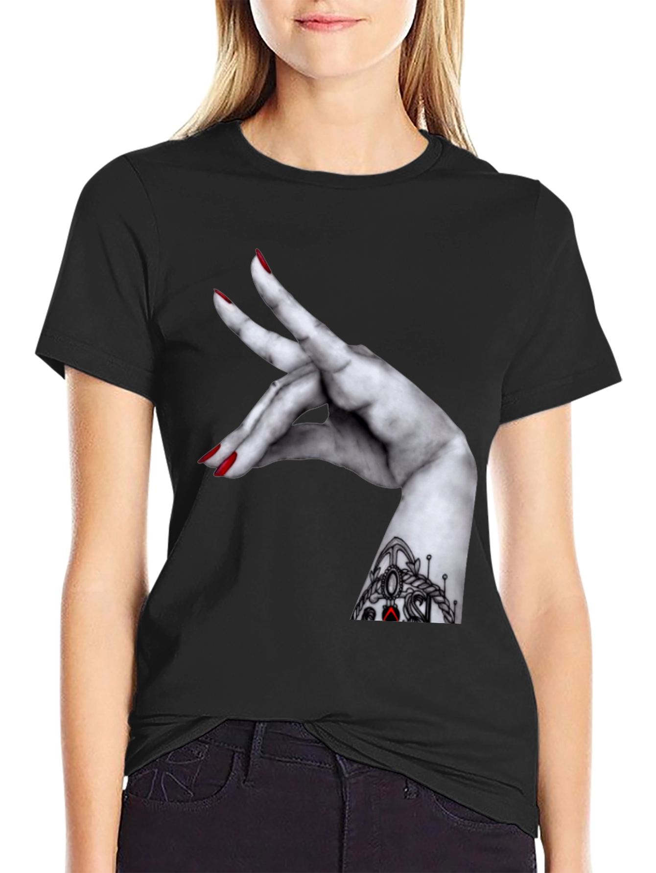 Tattoo Hand Graphic Tee