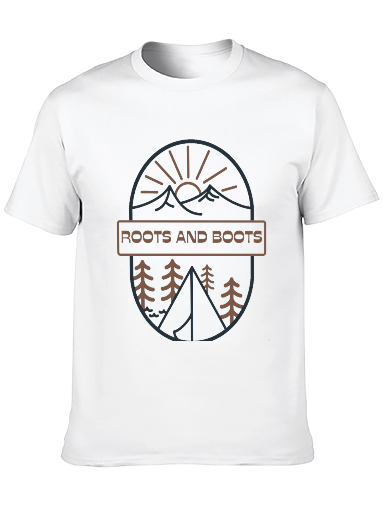 Roots and Boots T-Shirt: Camping Adventure