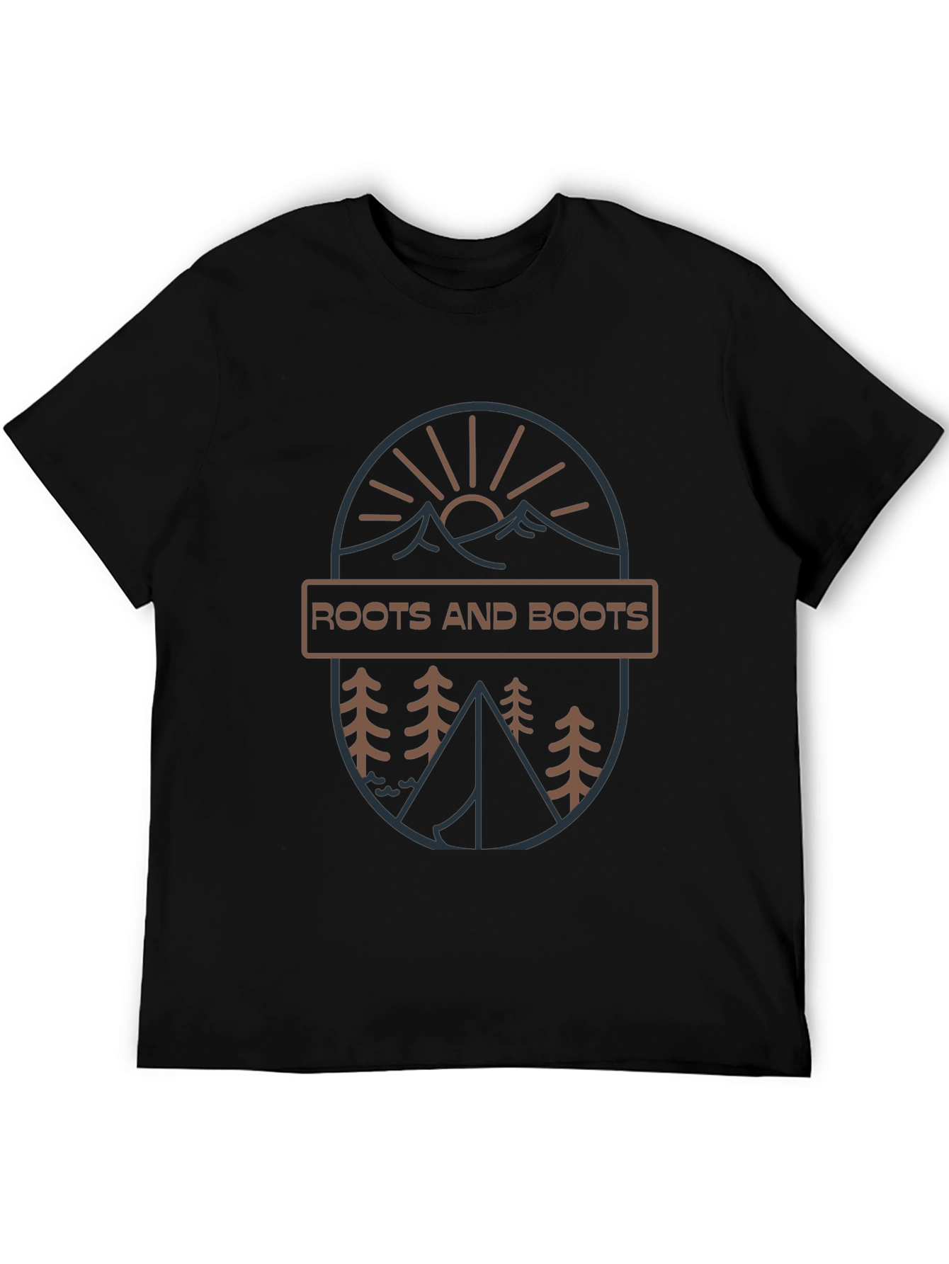 Roots and Boots T-Shirt: Camping Adventure