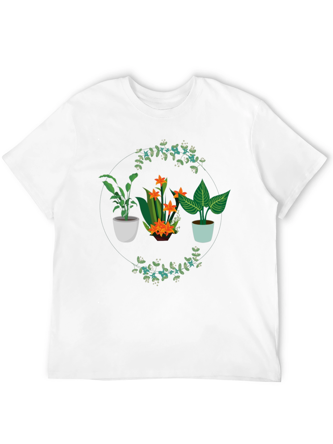 Plant Lover Graphic Tee - Black Cotton Shirt