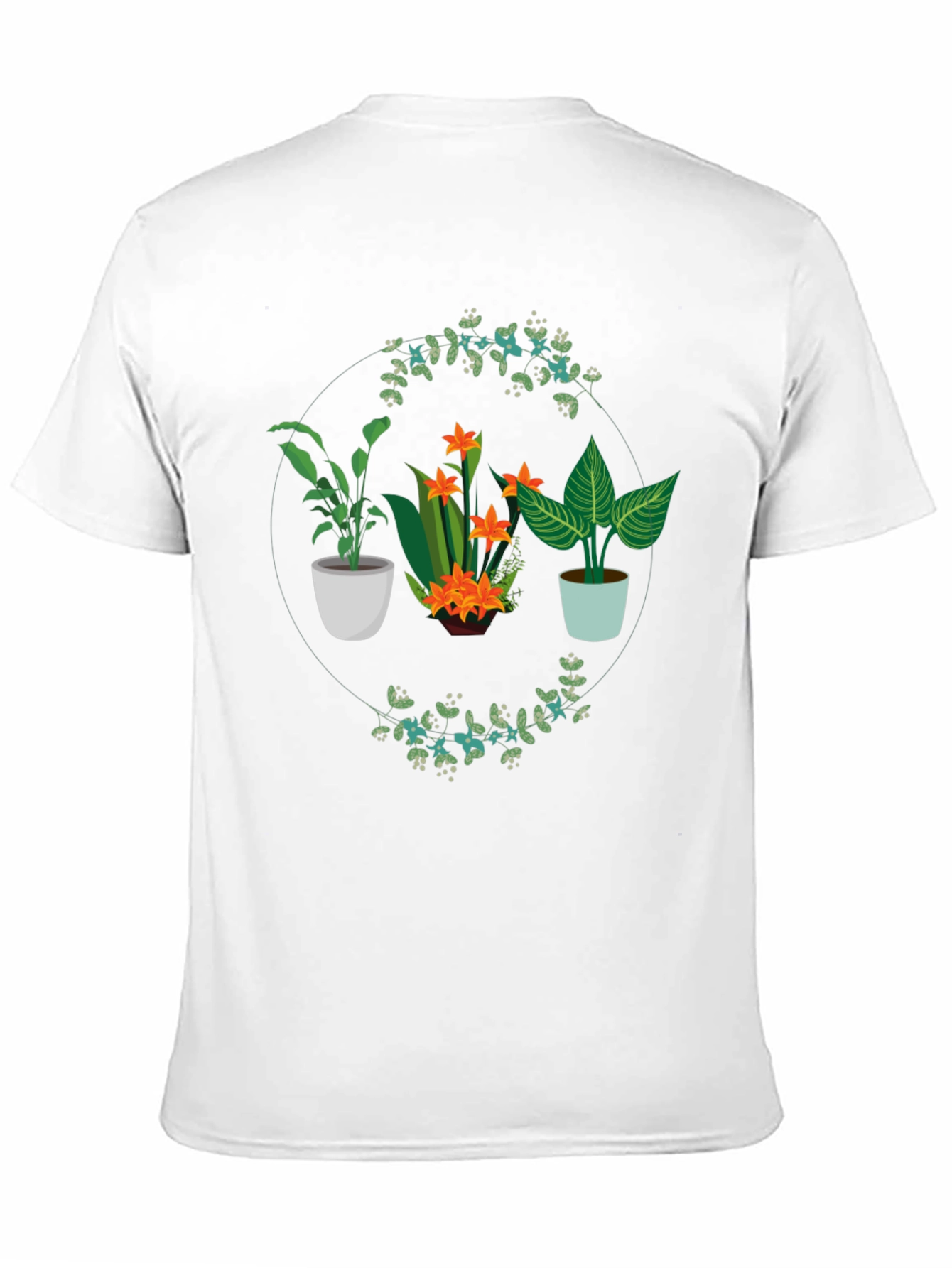 Plant Lover Graphic Tee - Black Cotton Shirt