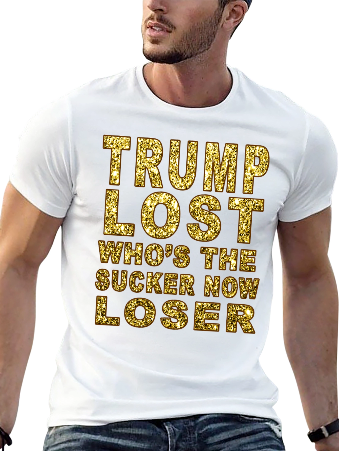 Trump Lost T-Shirt - Whos the Sucker Now Loser