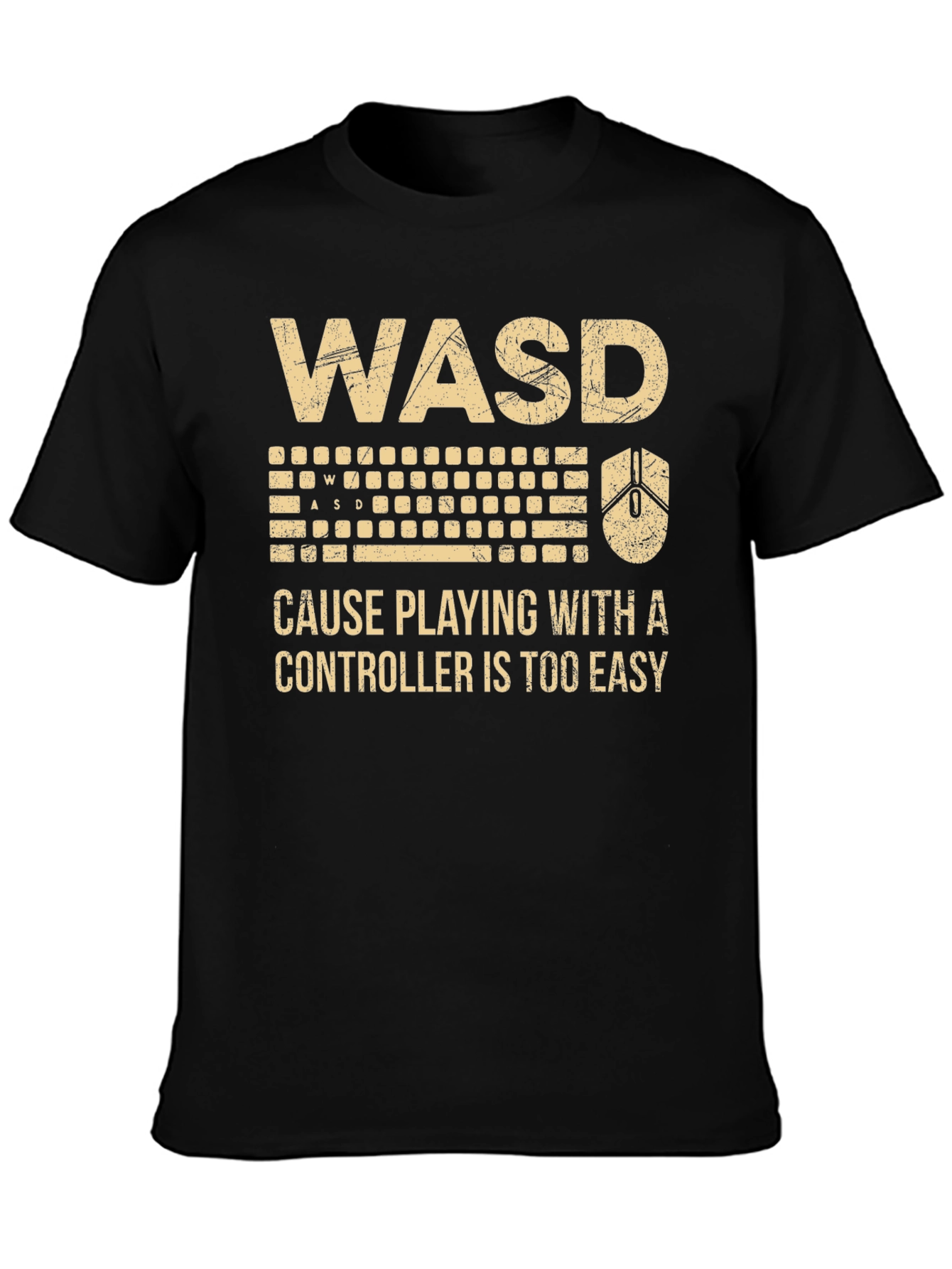 WASD Gaming Tee: PC Master Race T-Shirt