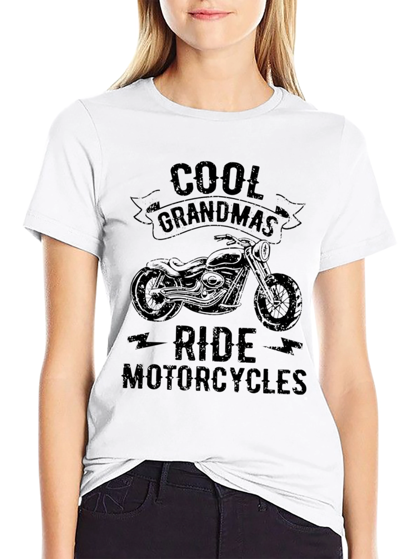 Cool Grandmas Ride Motorcycles T-Shirt