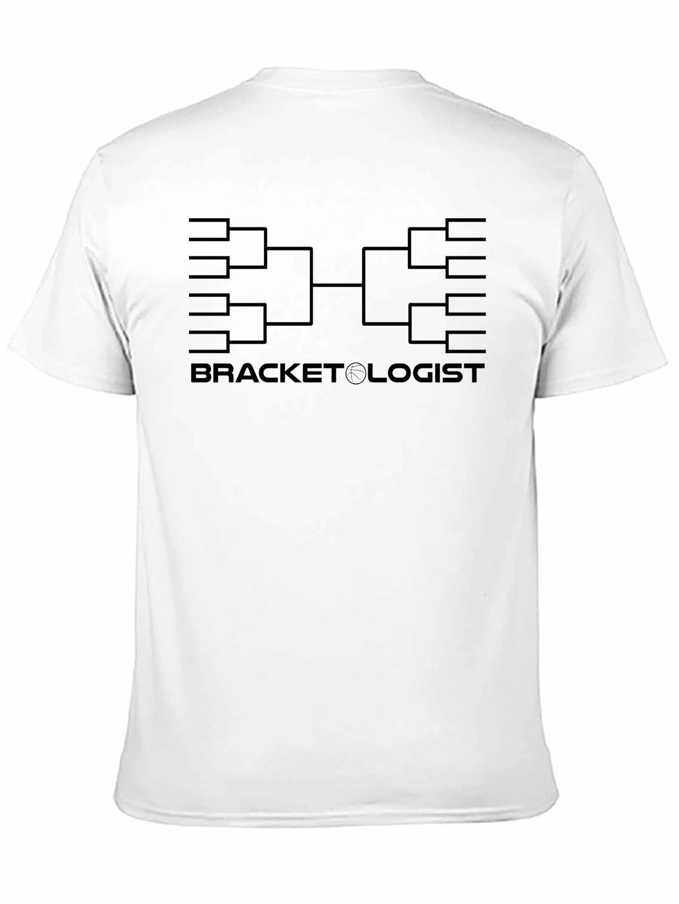 Bracketologist Black T-Shirt - March Madness Fan Apparel