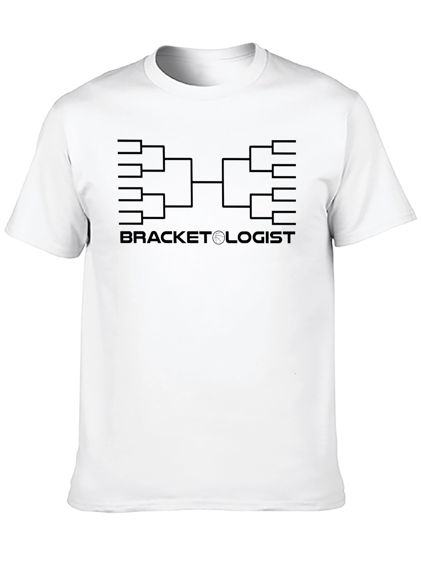 Bracketologist Black T-Shirt - March Madness Fan Apparel