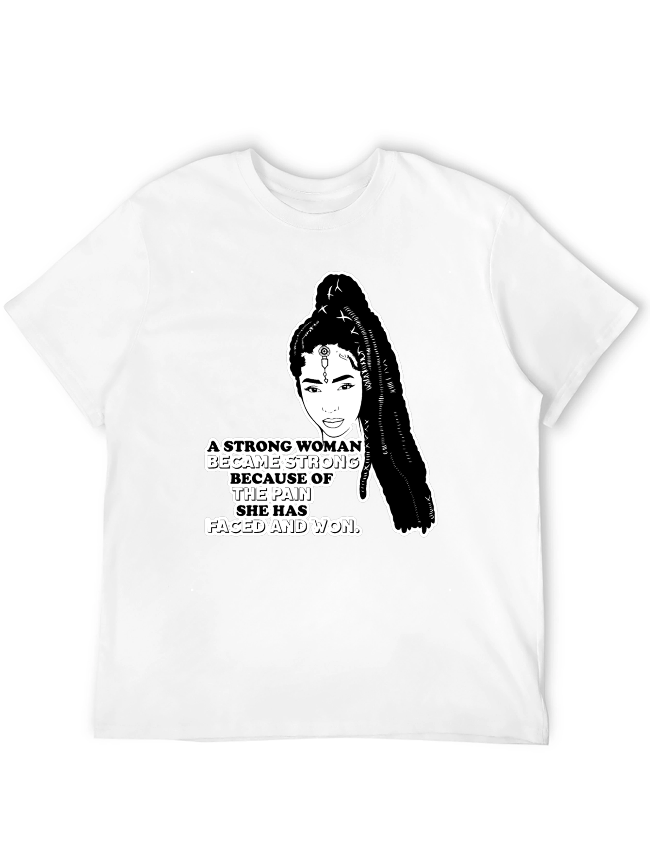 Empowered Woman Graphic Tee - Inspirational Design
