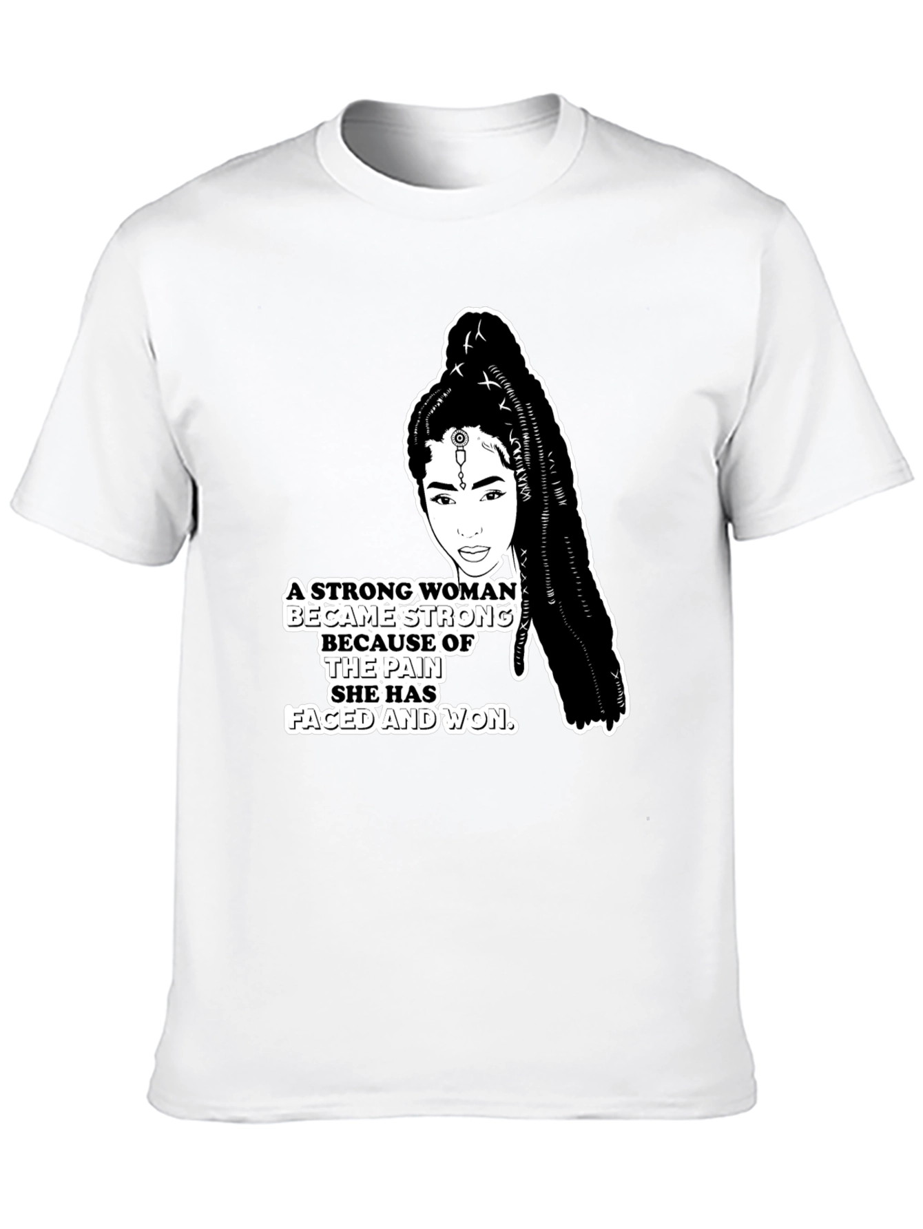 Empowered Woman Graphic Tee - Inspirational Design