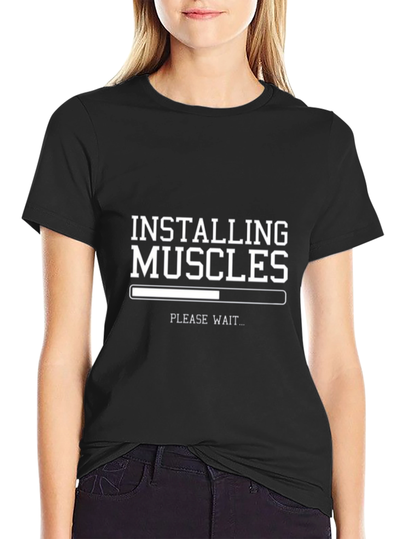 Installing Muscles Graphic Tee