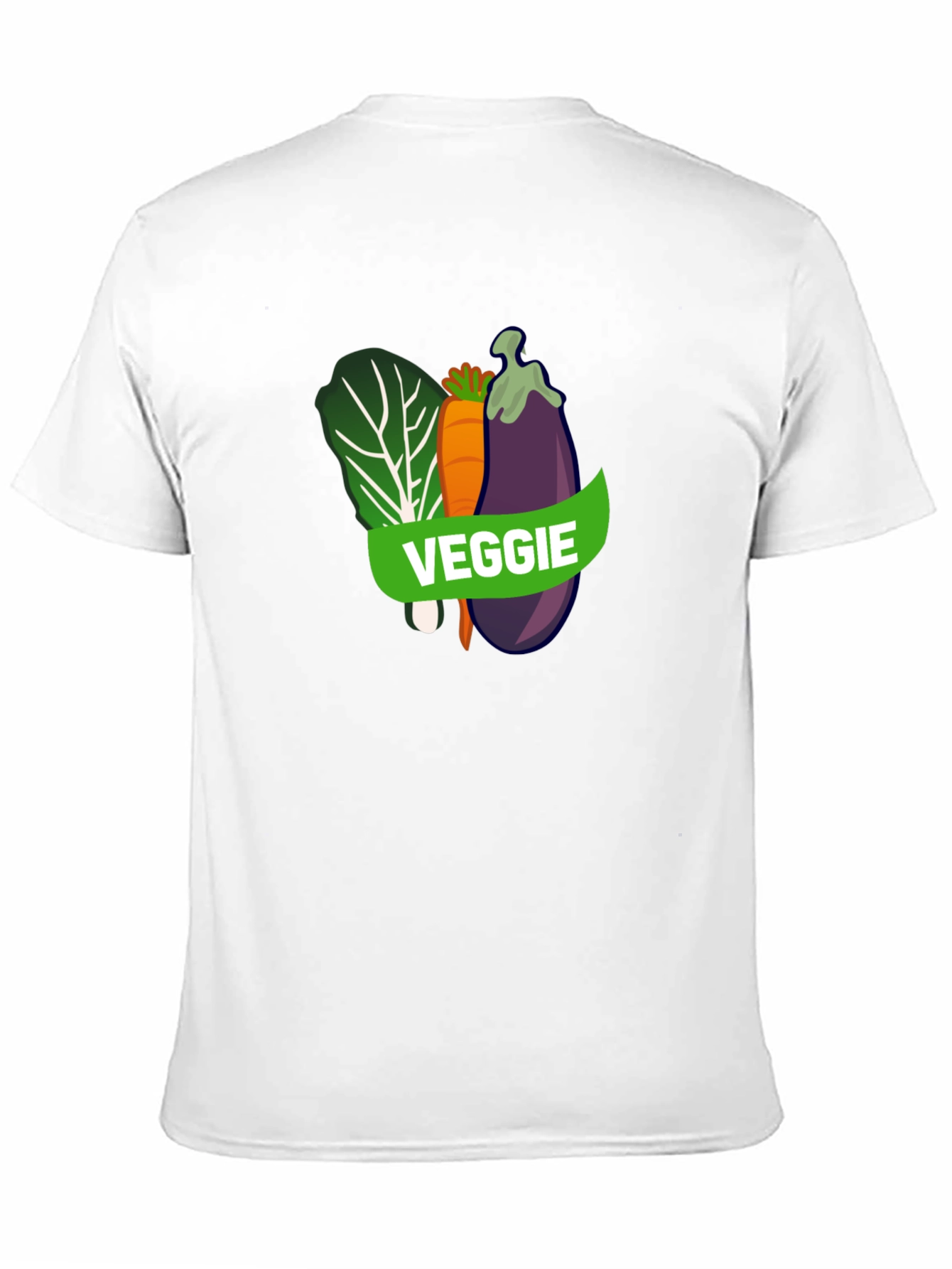 Veggie T-Shirt - Black Vegan Tee