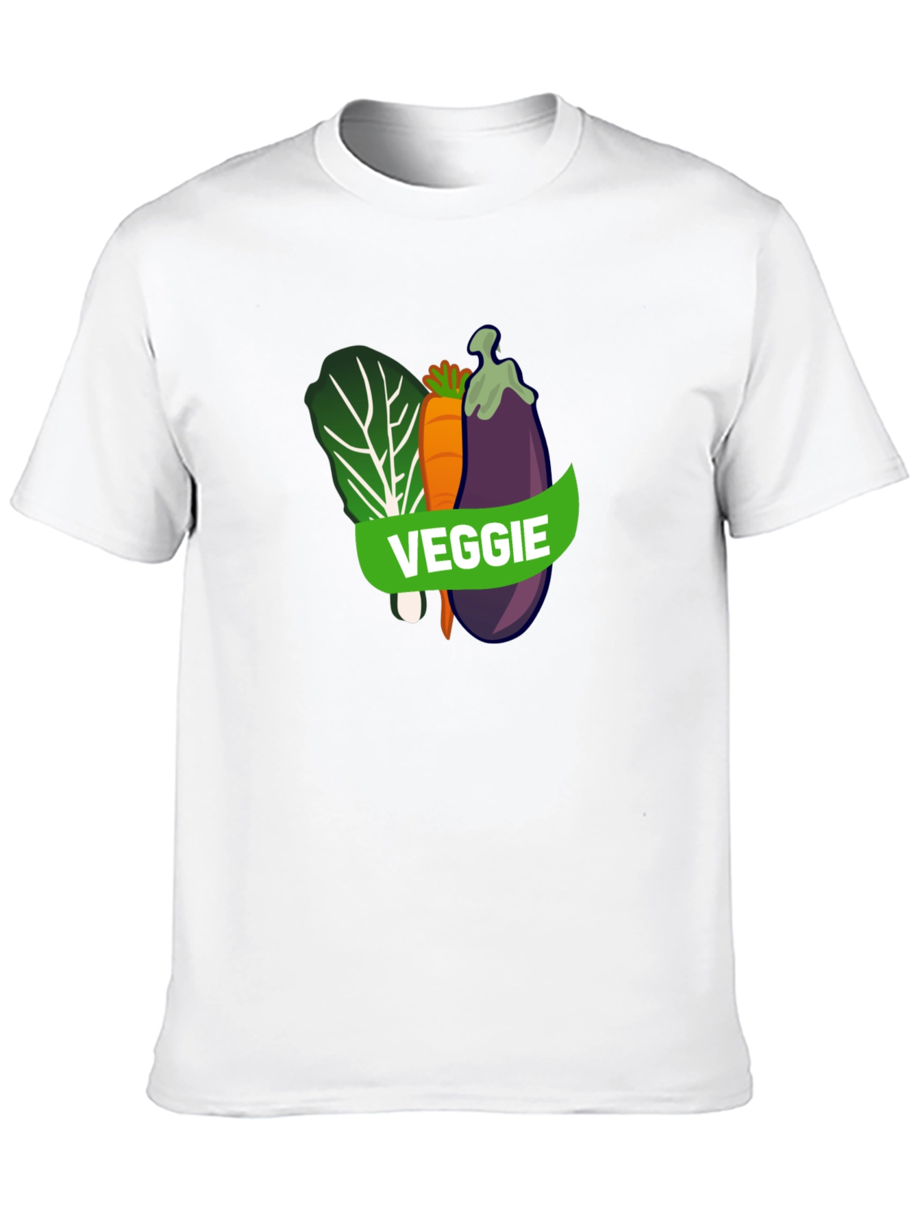 Veggie T-Shirt - Black Vegan Tee
