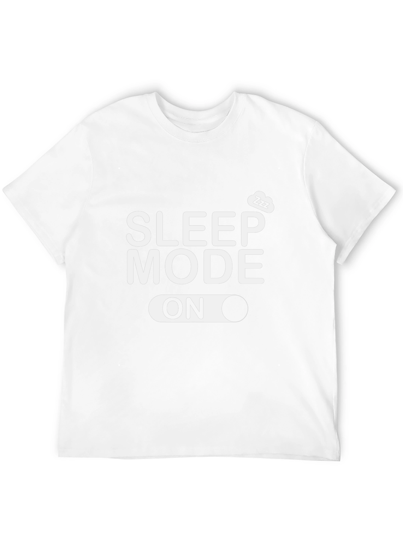 Sleep Mode On T-Shirt - Comfy Black Tee