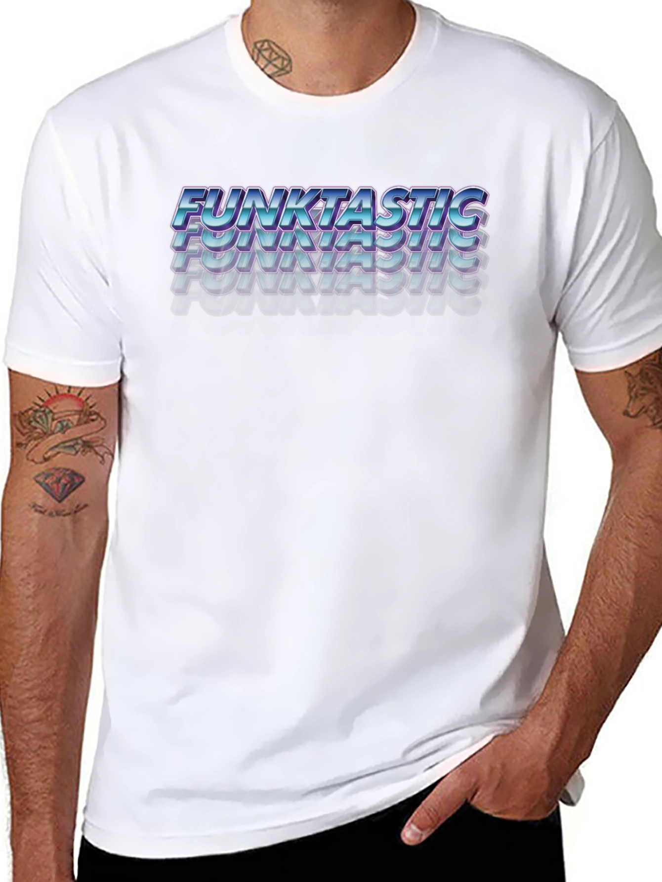Funktastic Graphic Tee - Black