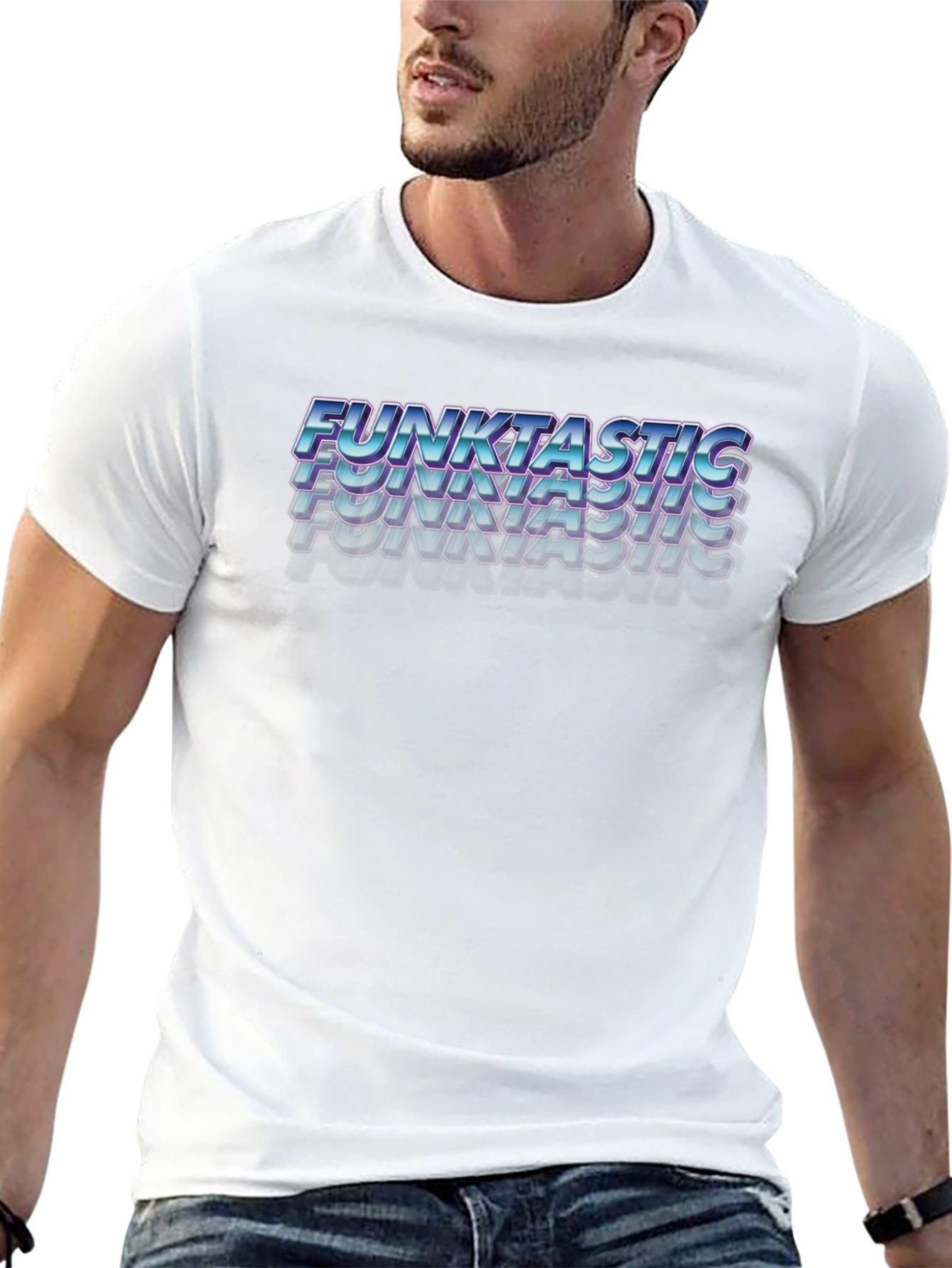 Funktastic Graphic Tee - Black