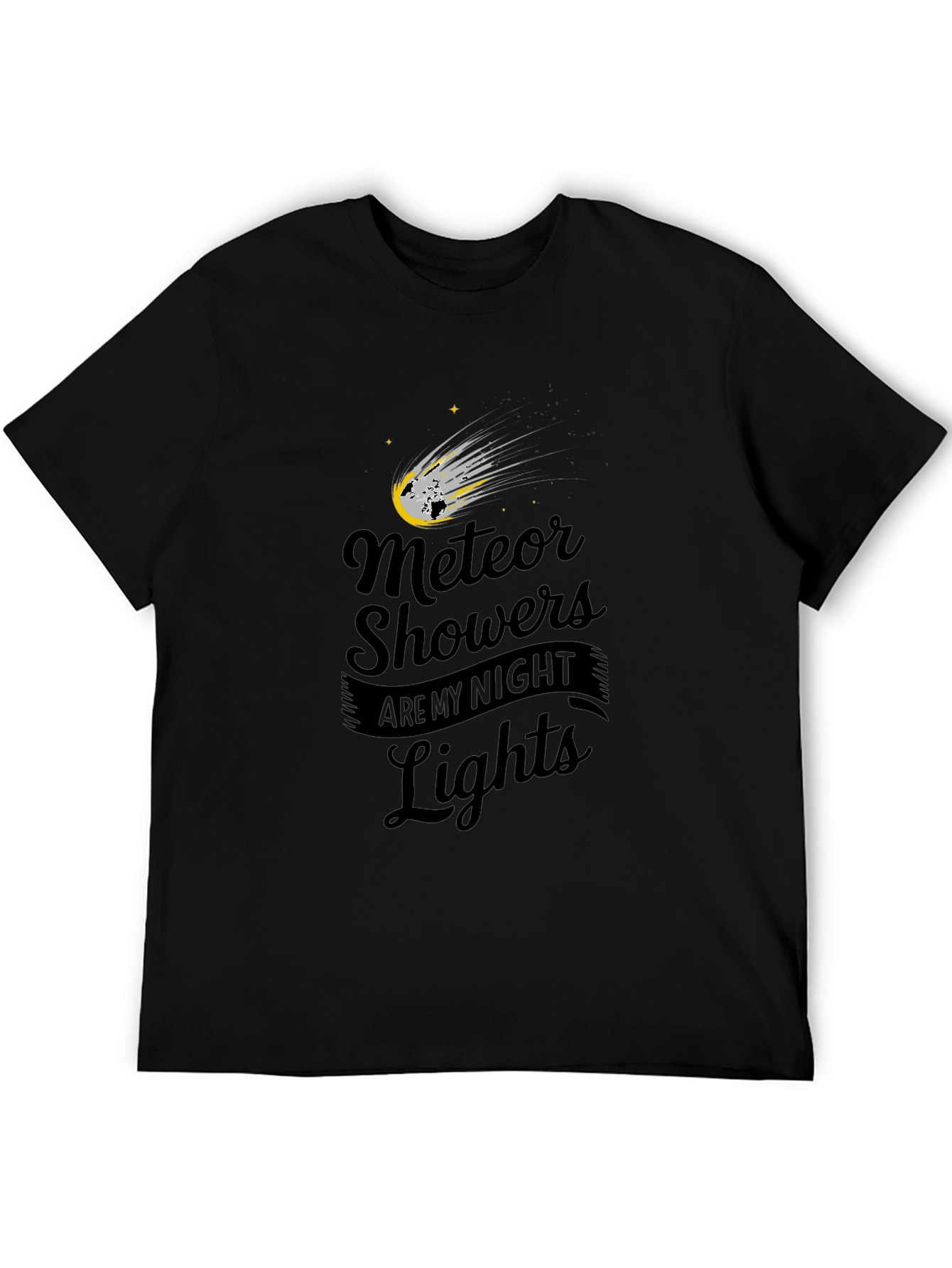 Meteor Shower T-Shirt - Night Lights Astronomy Tee
