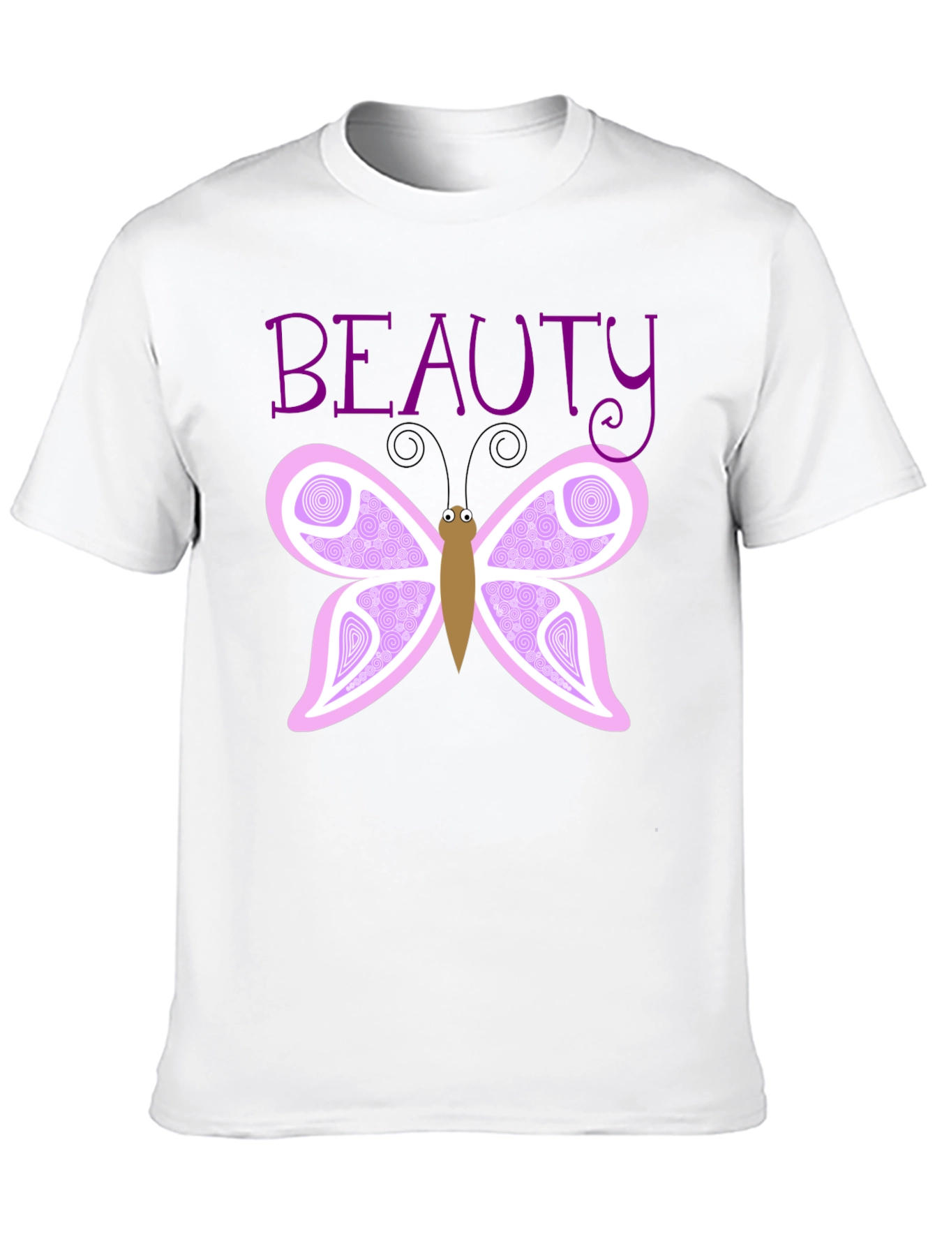 Beauty Butterfly Graphic T-Shirt - Black