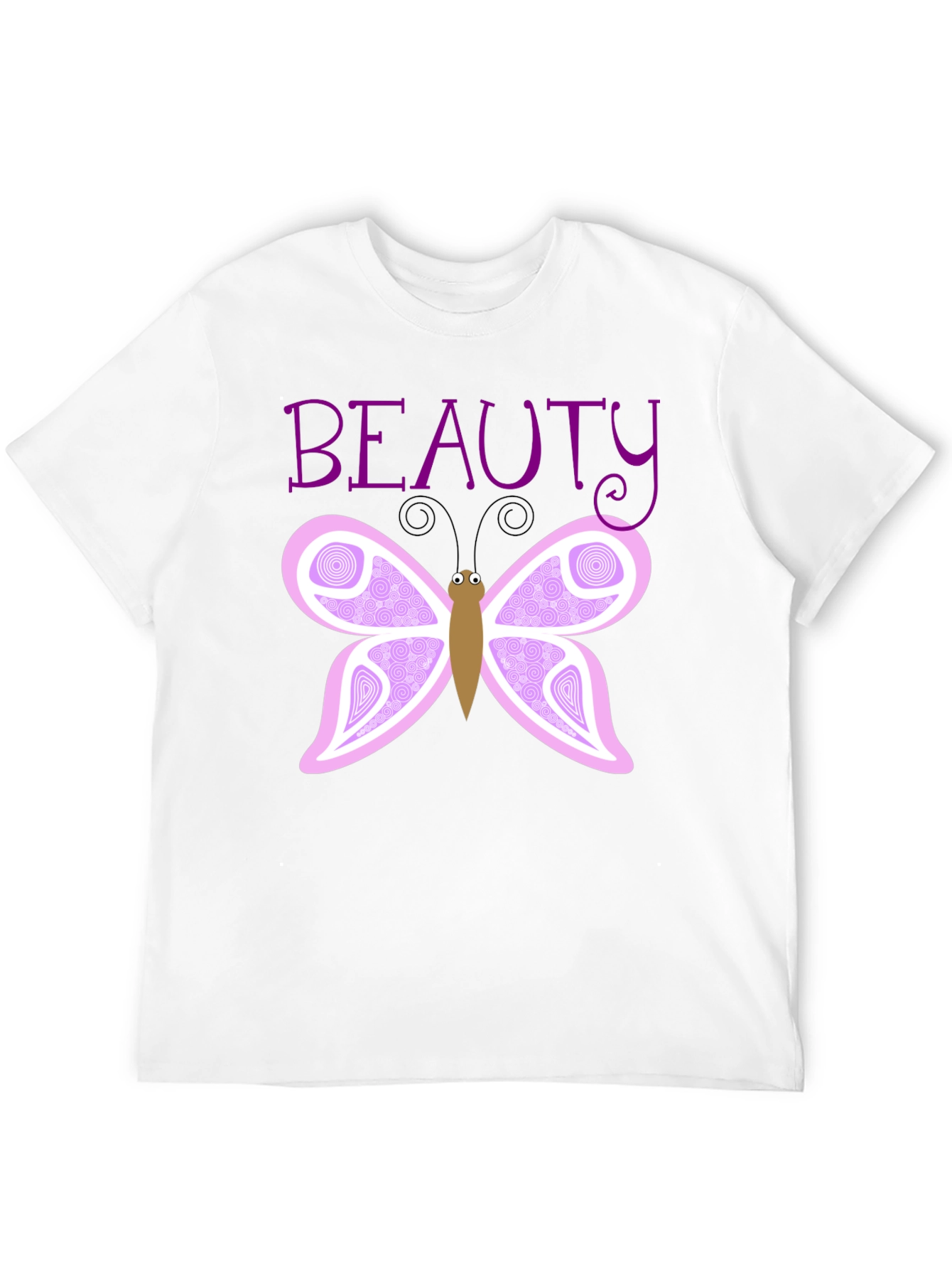 Beauty Butterfly Graphic T-Shirt - Black