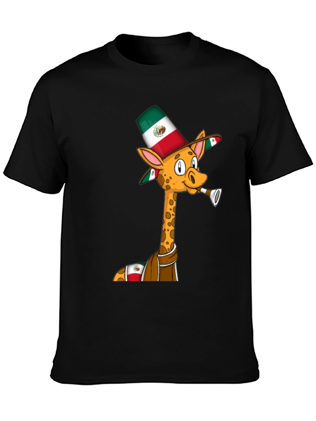 Fiesta Giraffe T-Shirt - Viva Mexico!