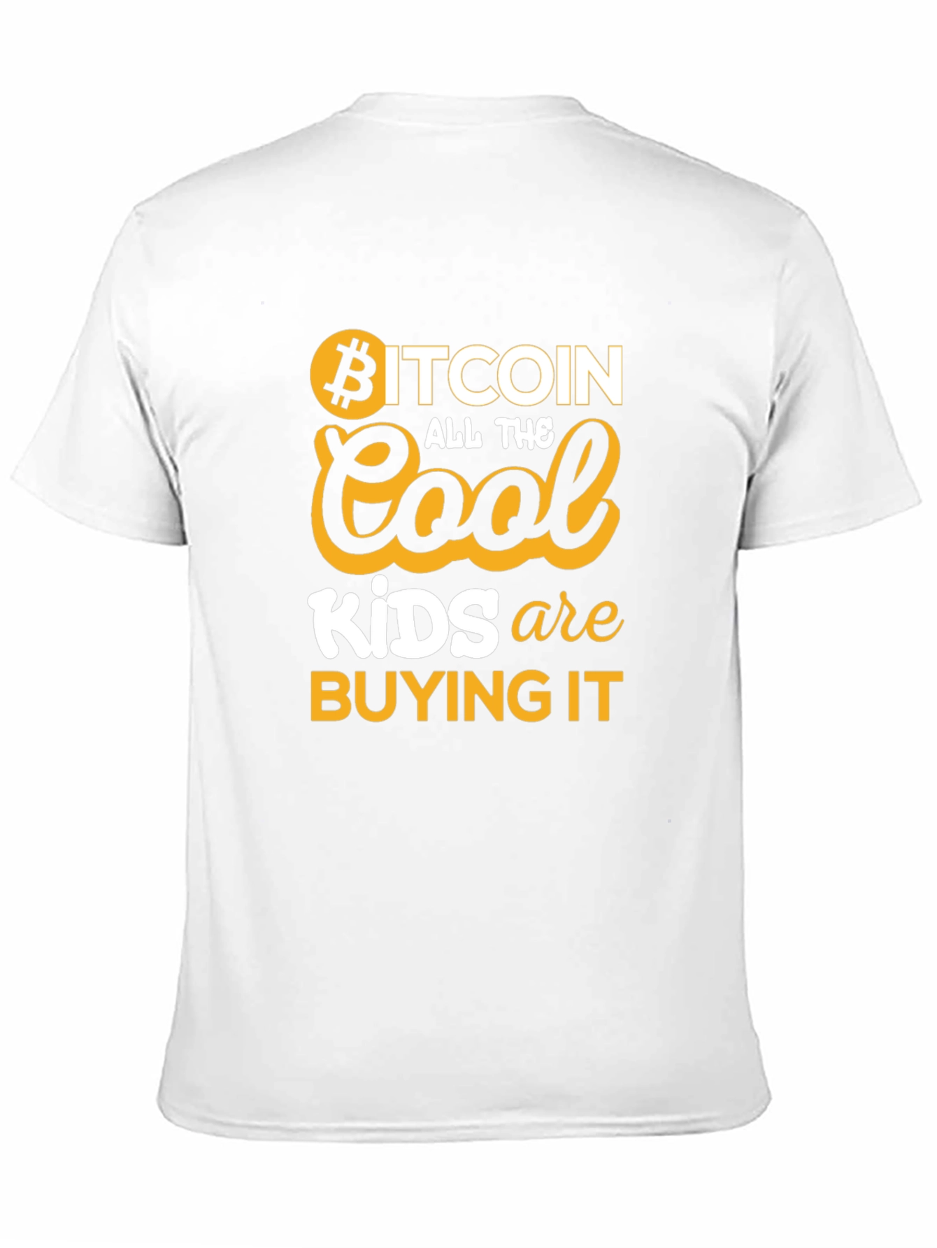 Bitcoin Cool Kids Buying It Graphic T-Shirt