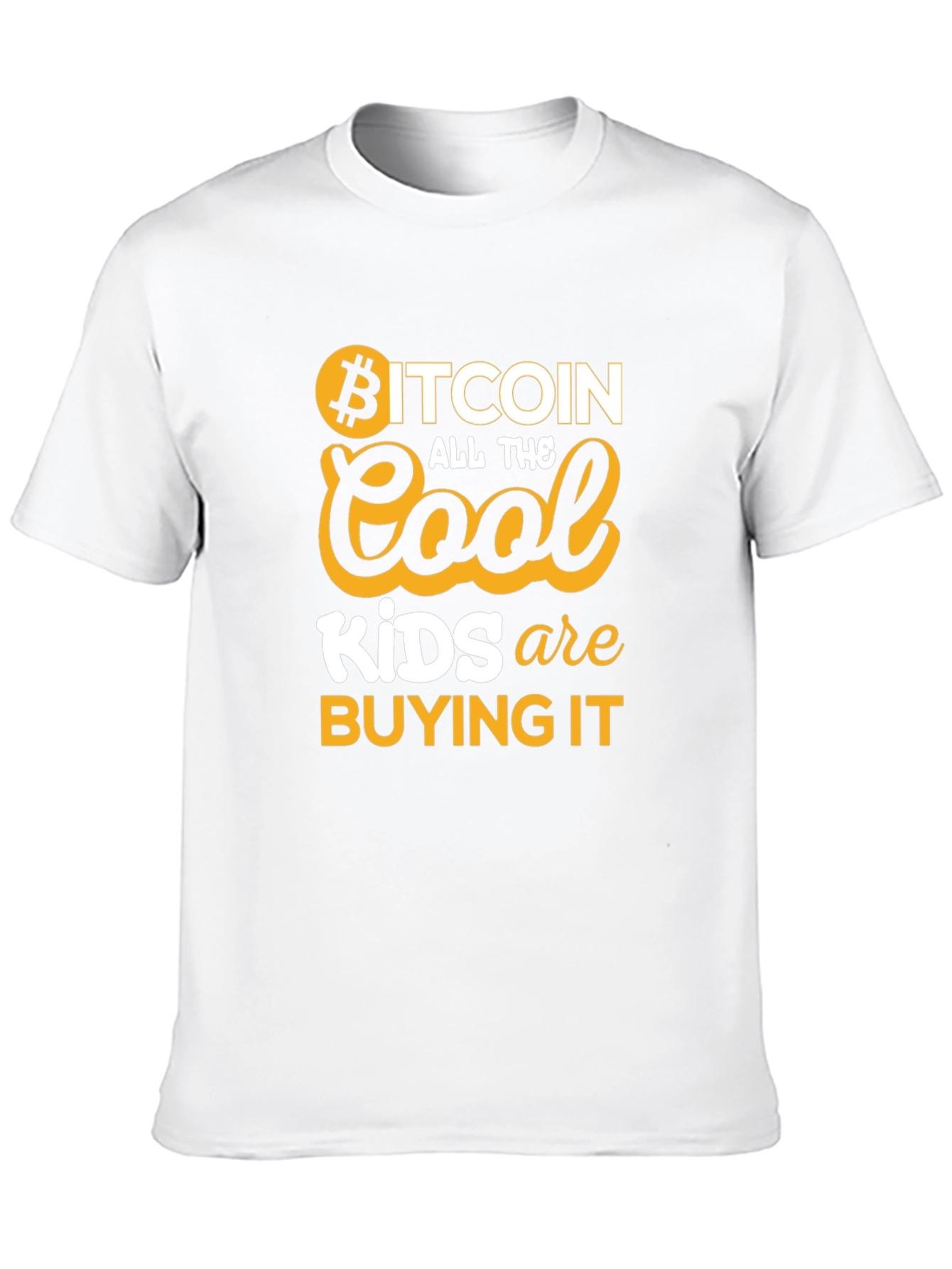 Bitcoin Cool Kids Buying It Graphic T-Shirt