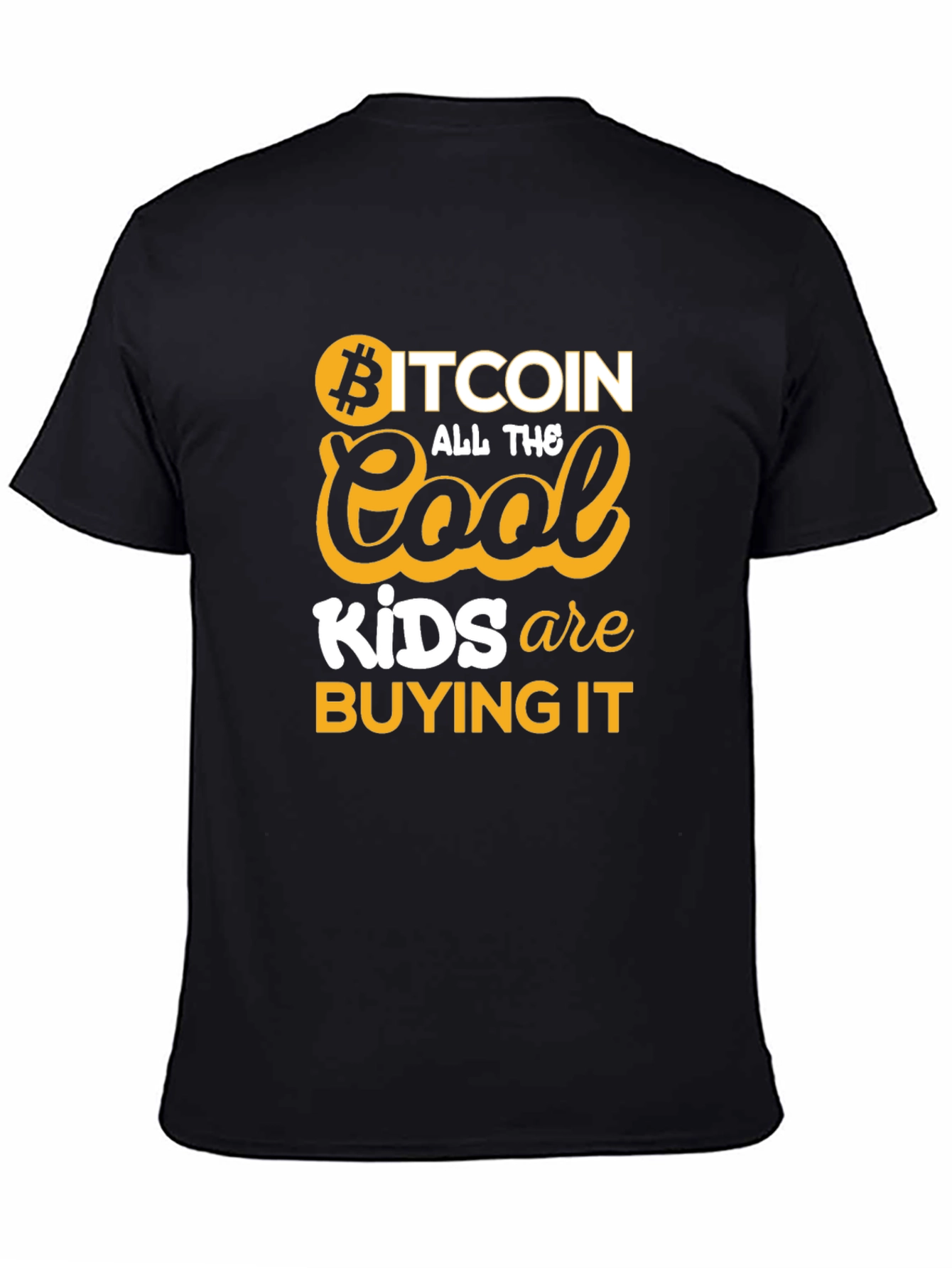 Bitcoin Cool Kids Buying It Graphic T-Shirt