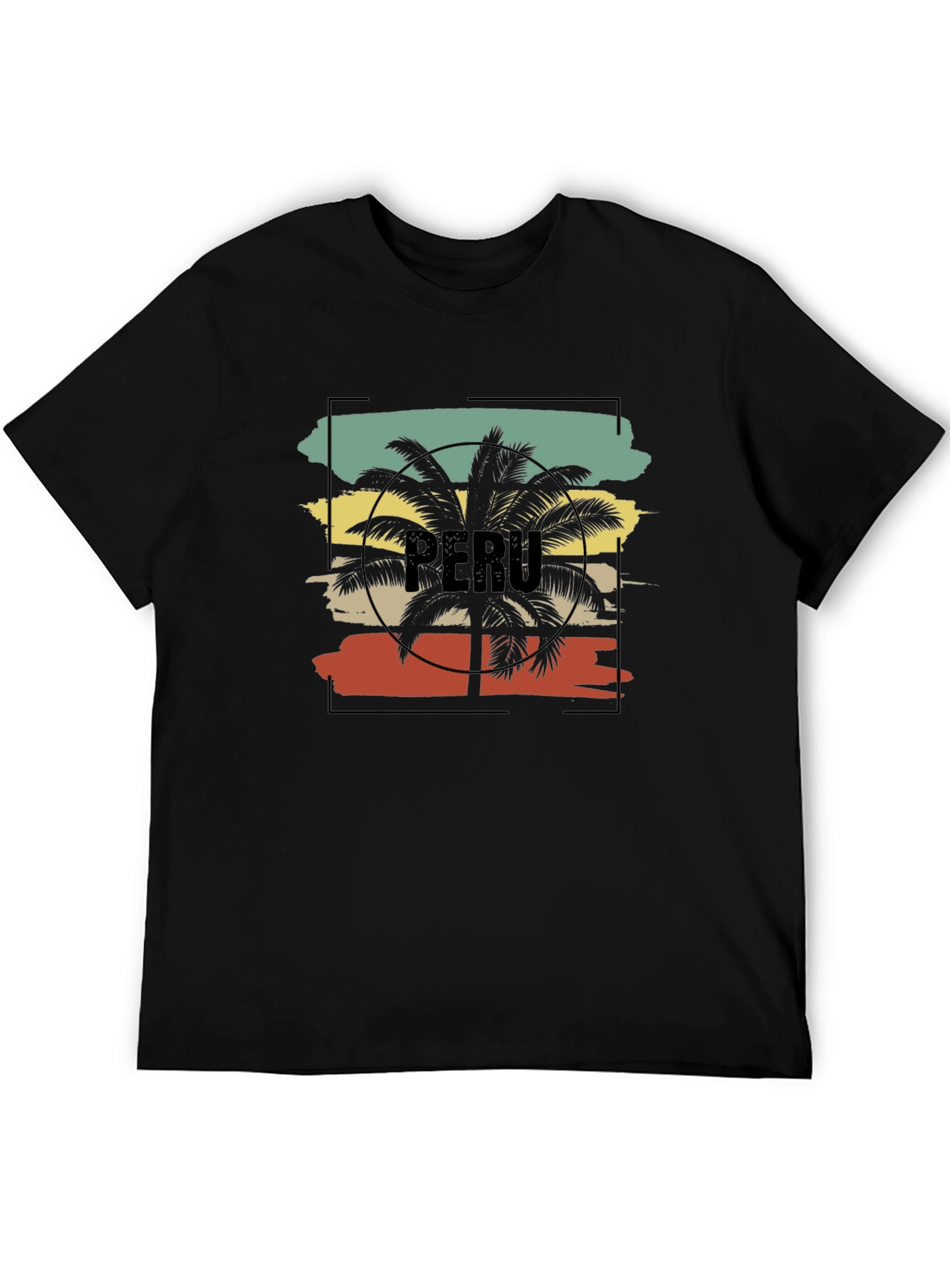 Peru Palm Tree T-Shirt - Vacation Vibes