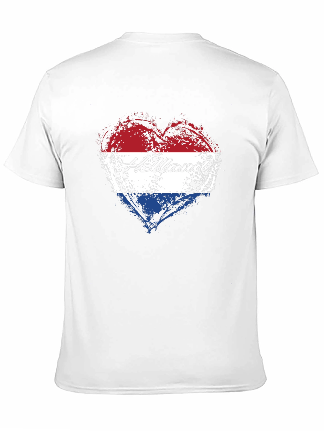 Holland Heart Flag T-Shirt Netherlands Pride