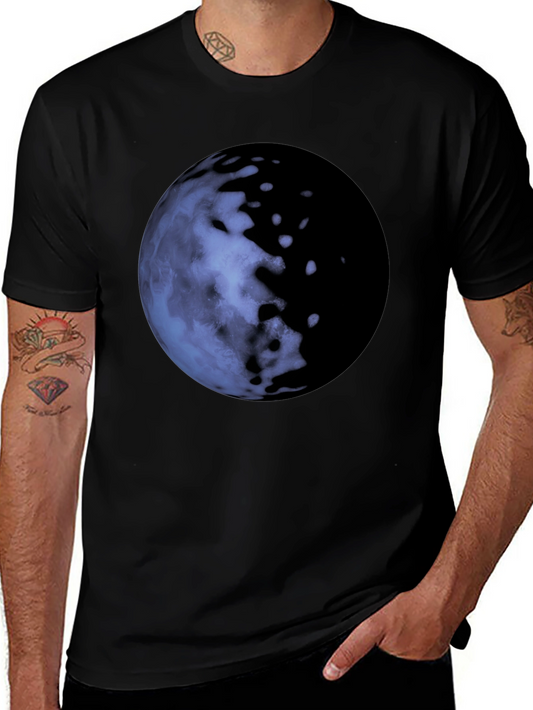 Titan Planet Graphic Tee - Soft Cotton