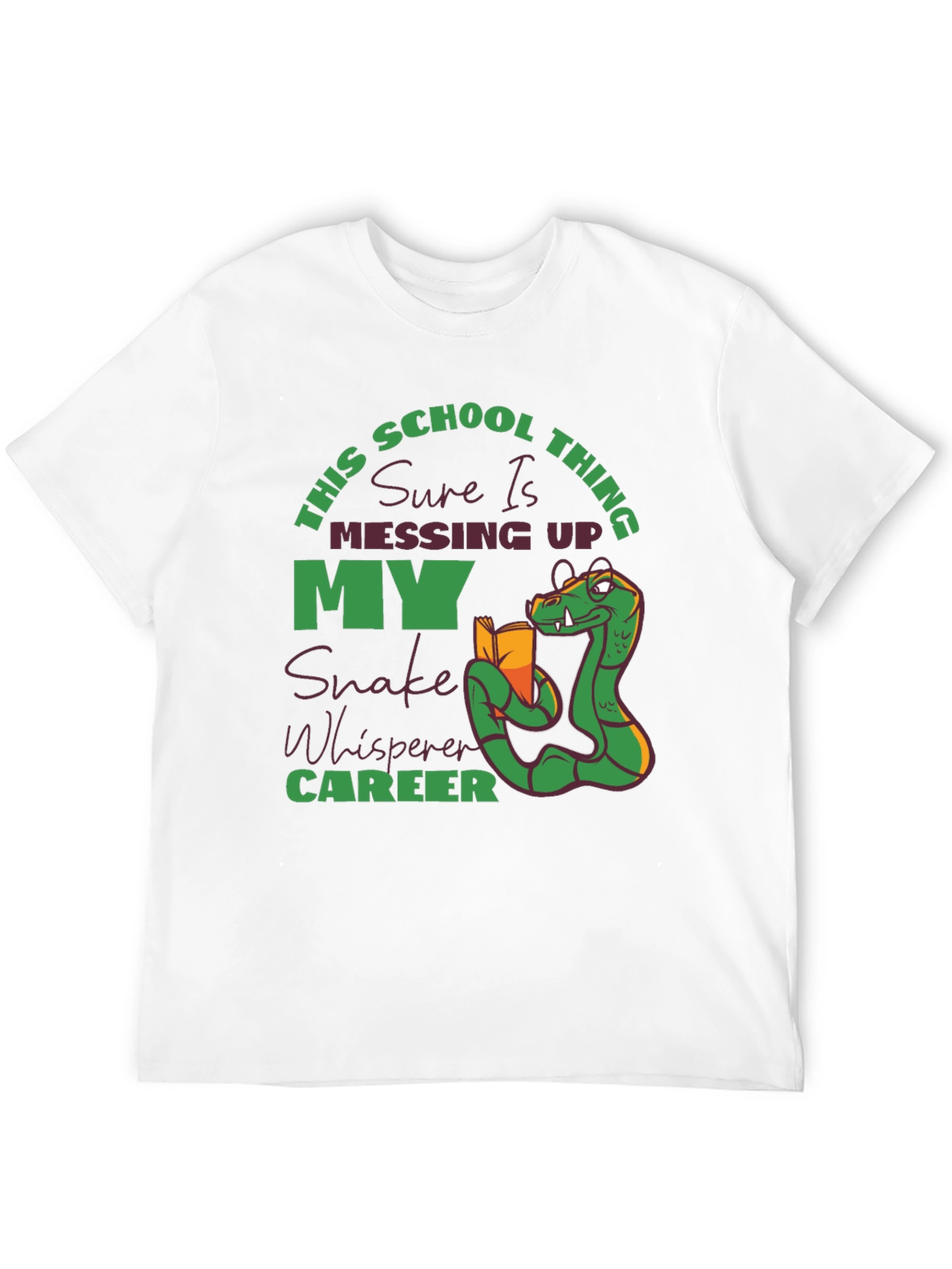 Snake Whisperer School T-Shirt