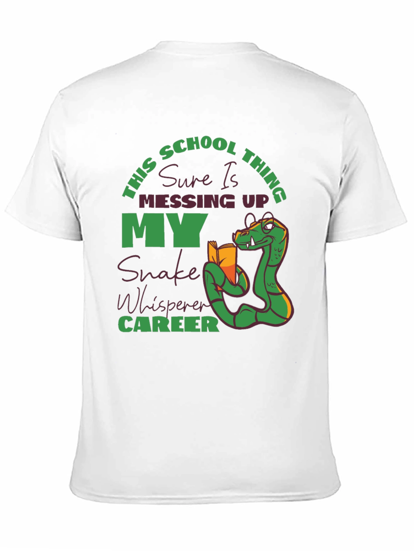 Snake Whisperer School T-Shirt