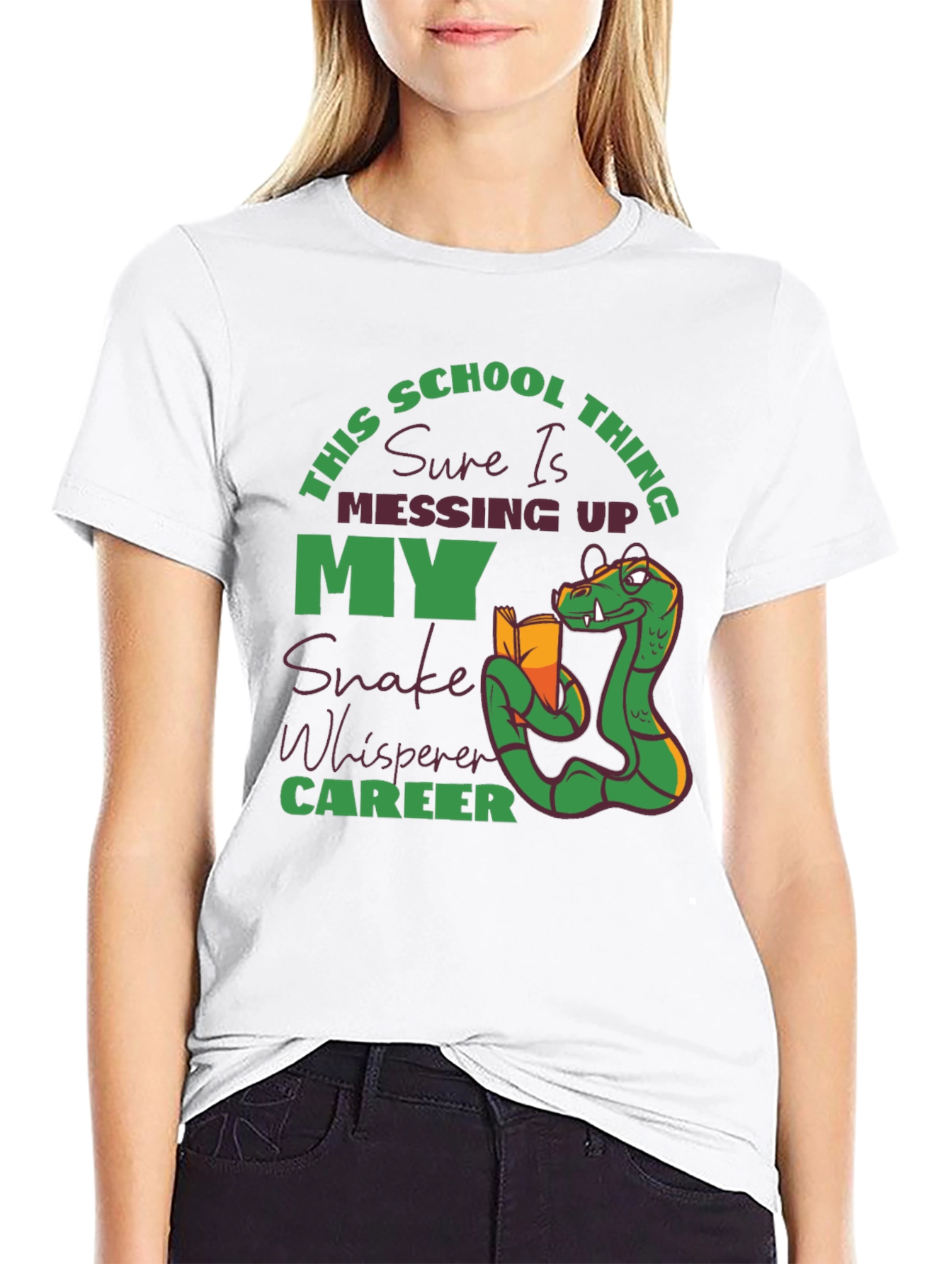 Snake Whisperer School T-Shirt