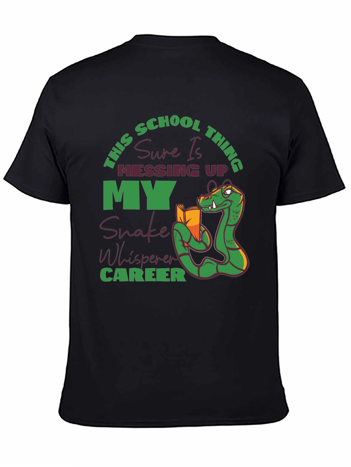 Snake Whisperer School T-Shirt