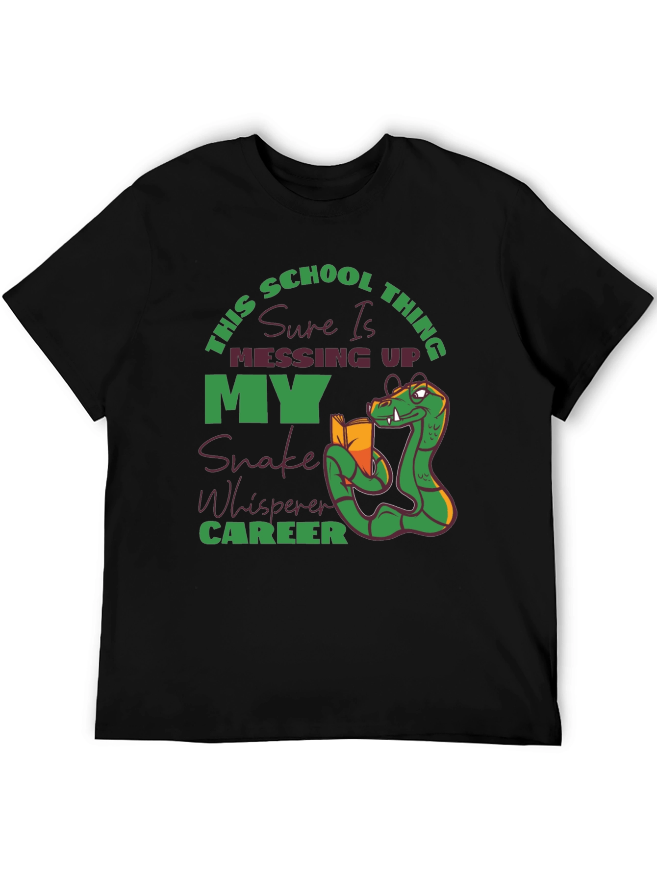 Snake Whisperer School T-Shirt
