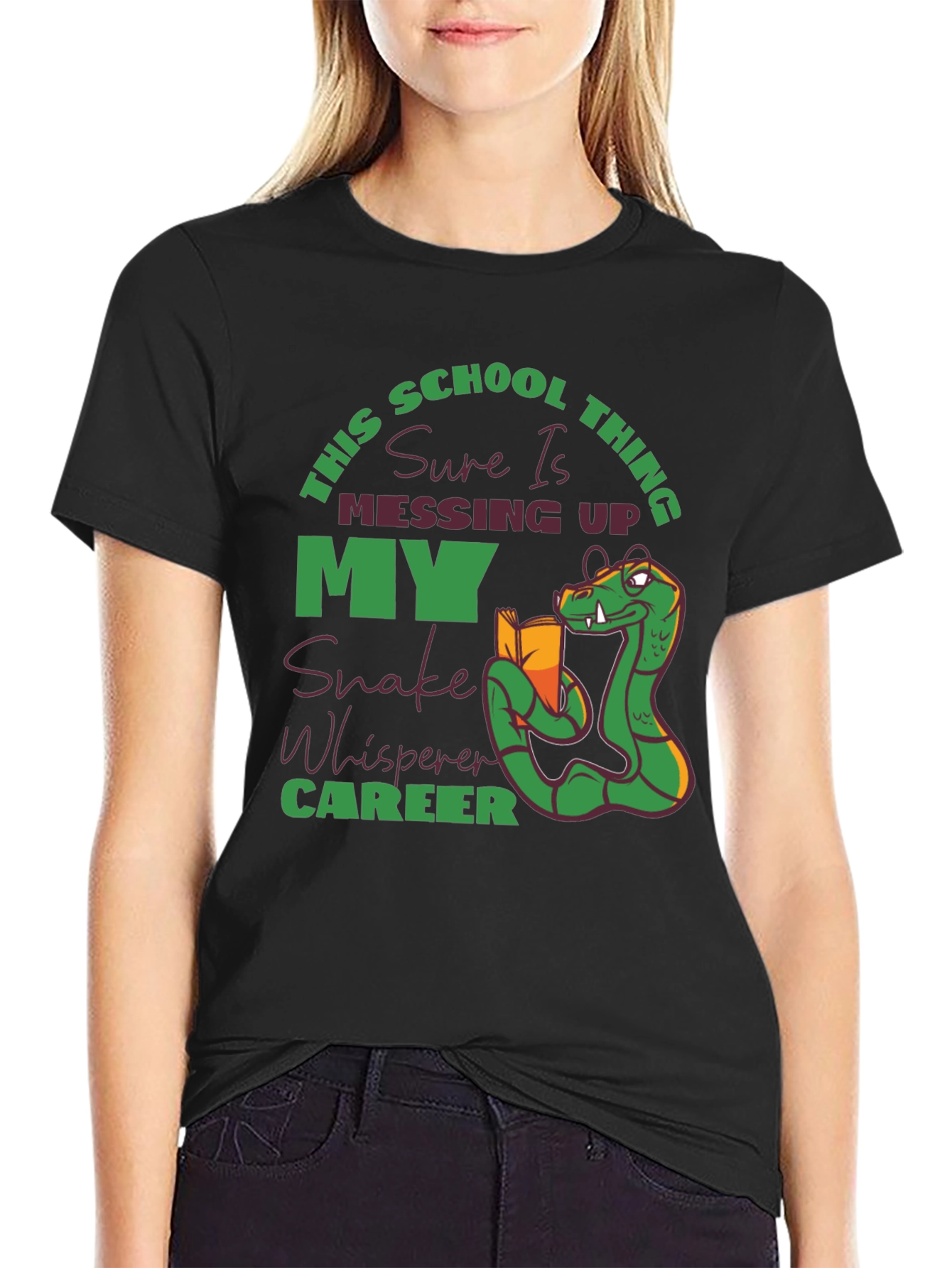 Snake Whisperer School T-Shirt