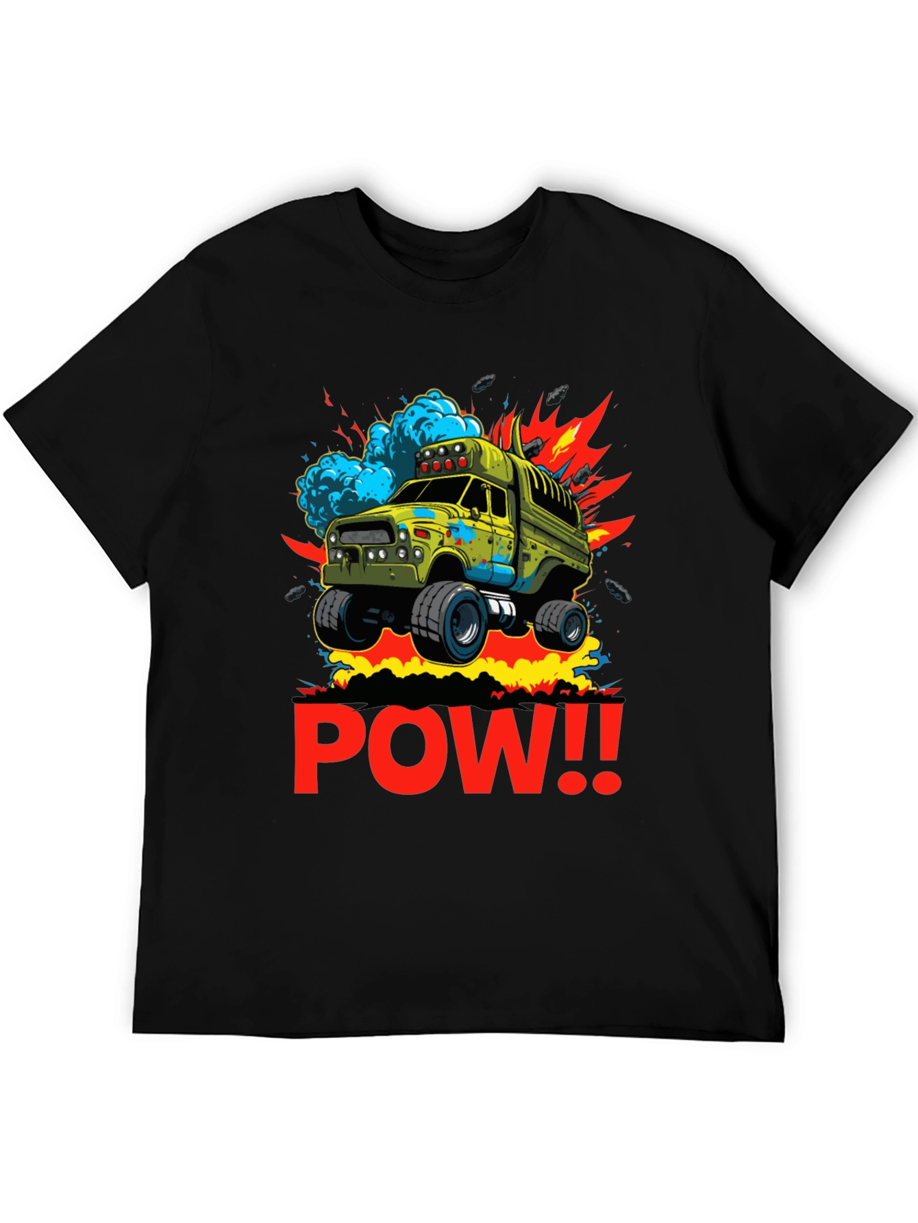 POW! Monster Truck Graphic T-Shirt