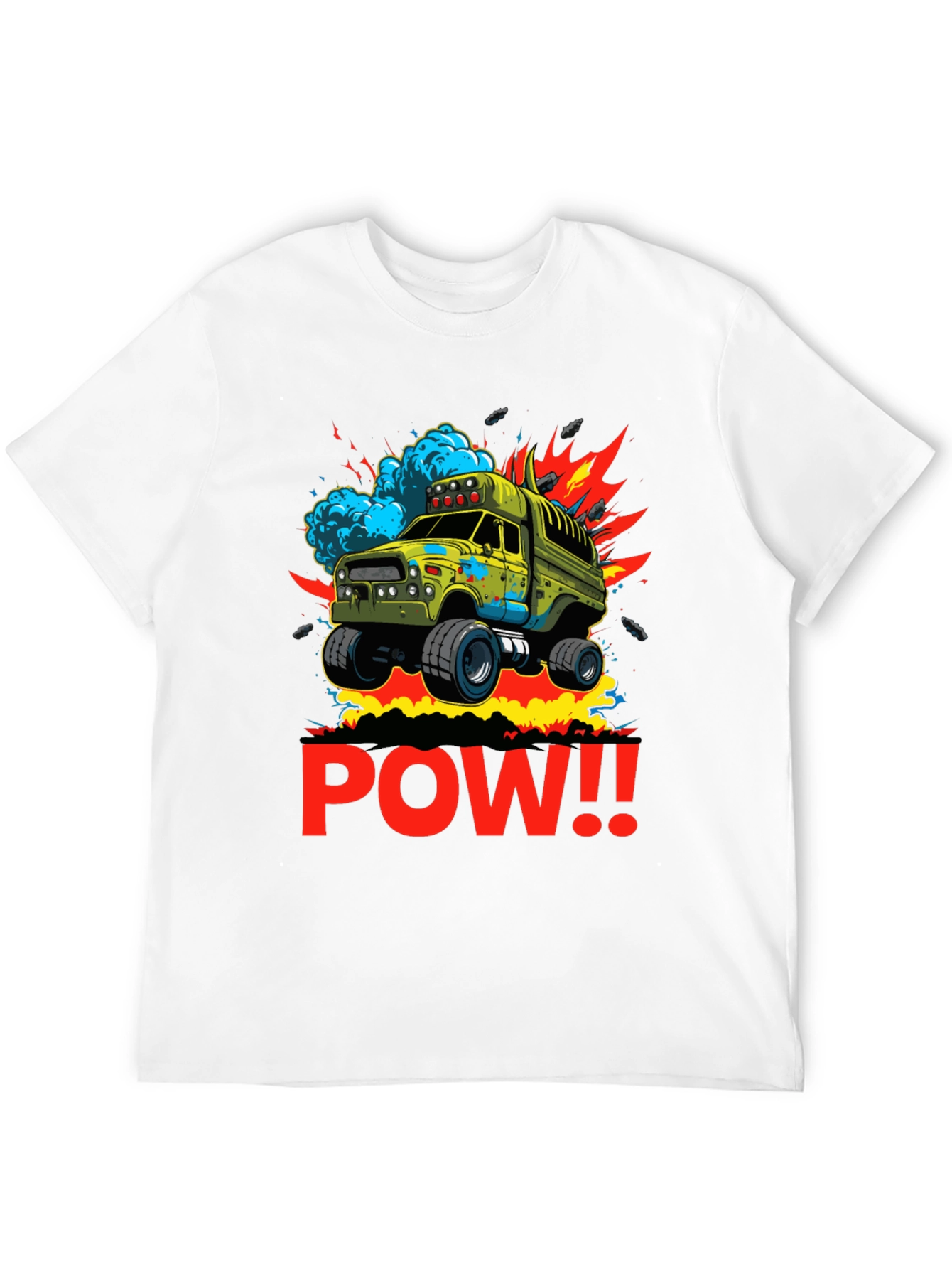 POW! Monster Truck Graphic T-Shirt