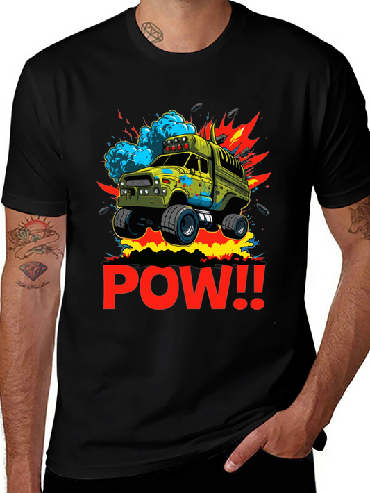POW! Monster Truck Graphic T-Shirt