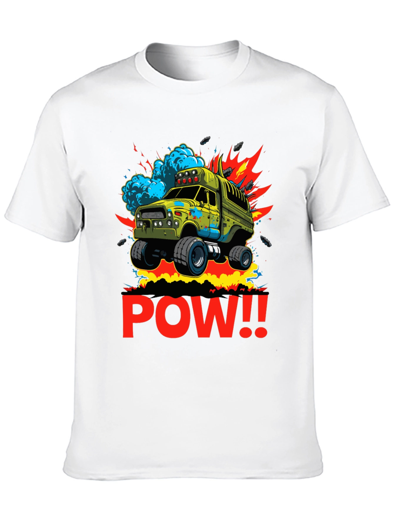 POW! Monster Truck Graphic T-Shirt