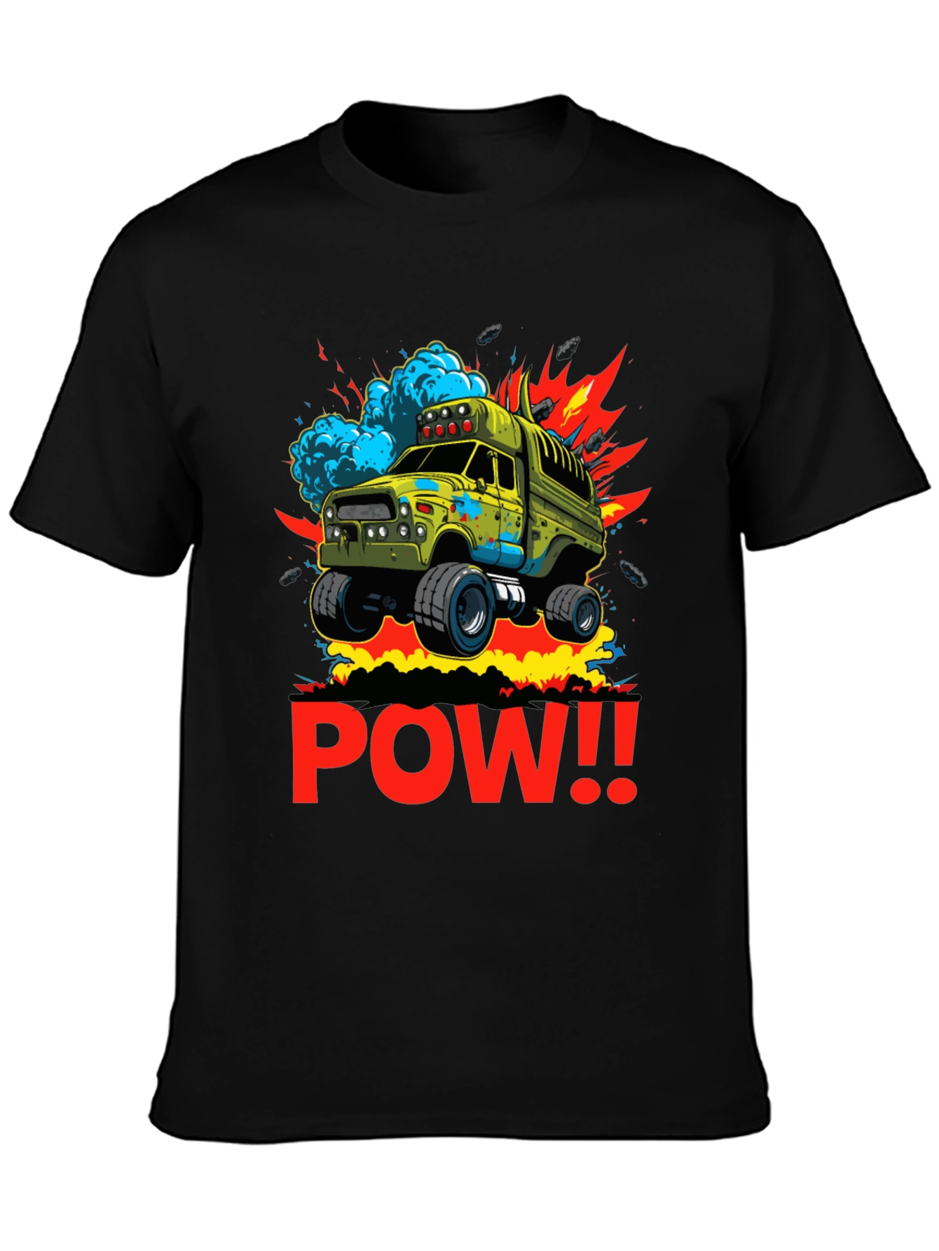 POW! Monster Truck Graphic T-Shirt