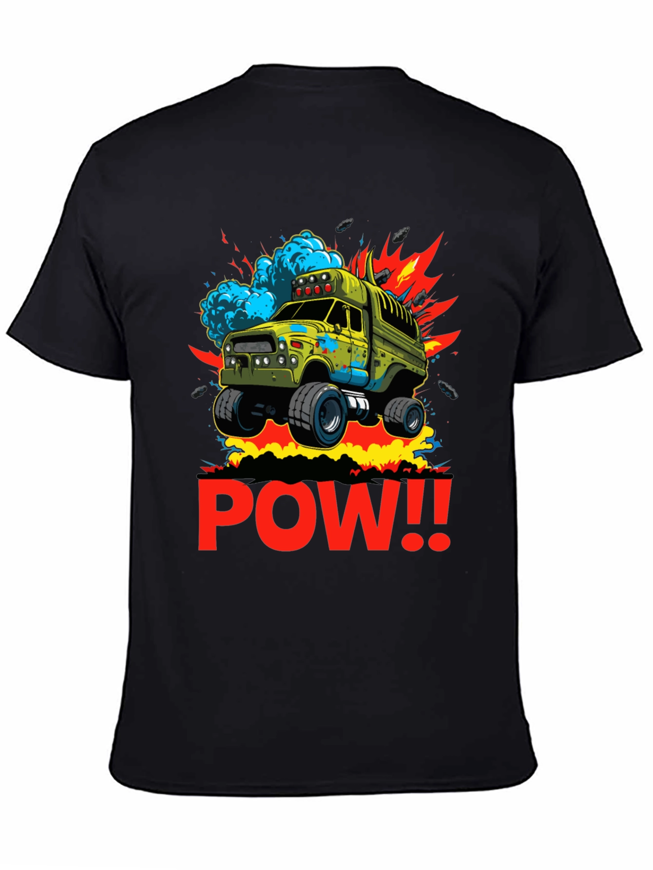 POW! Monster Truck Graphic T-Shirt