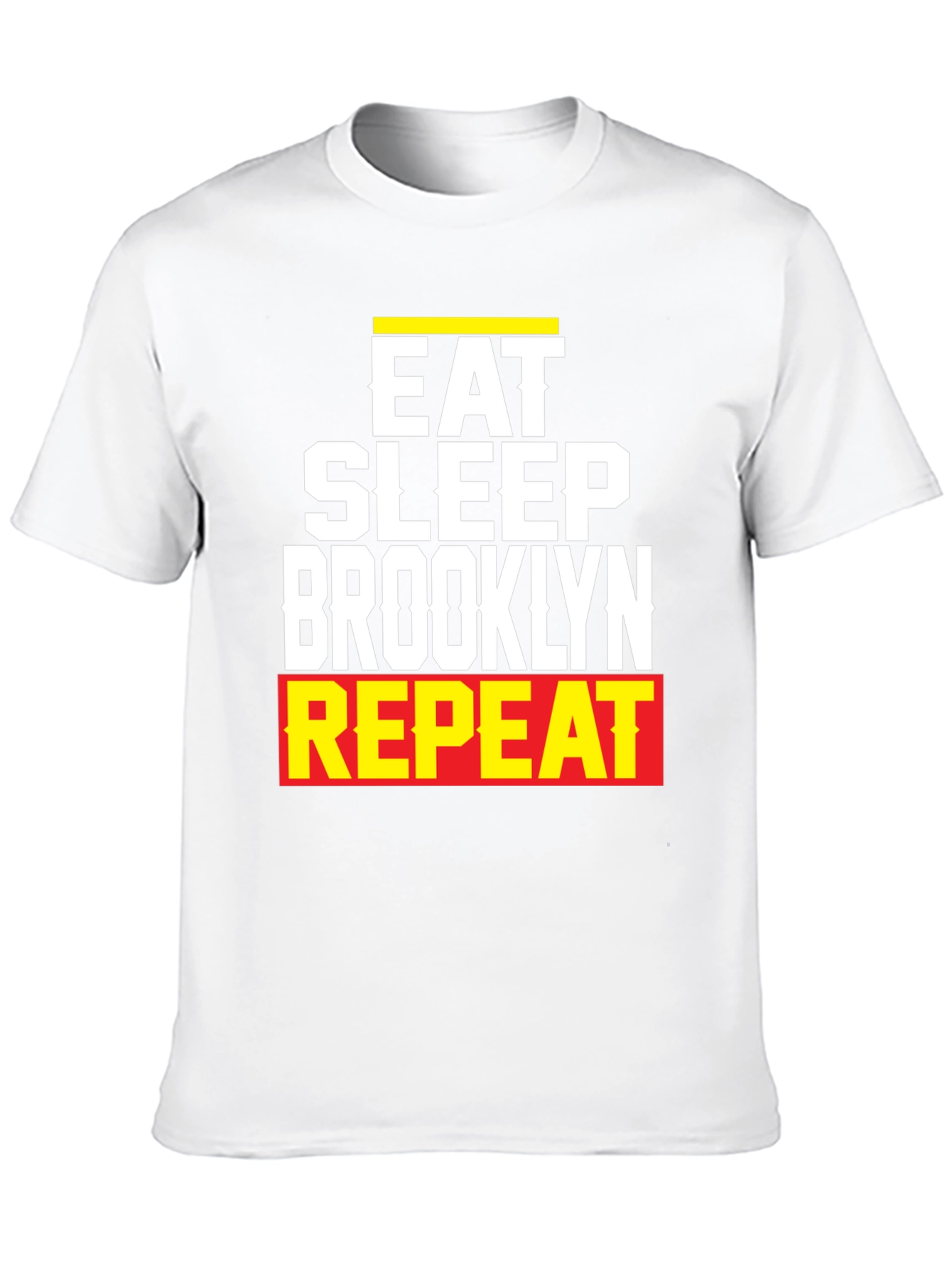 Eat Sleep Brooklyn Repeat Graphic Tee